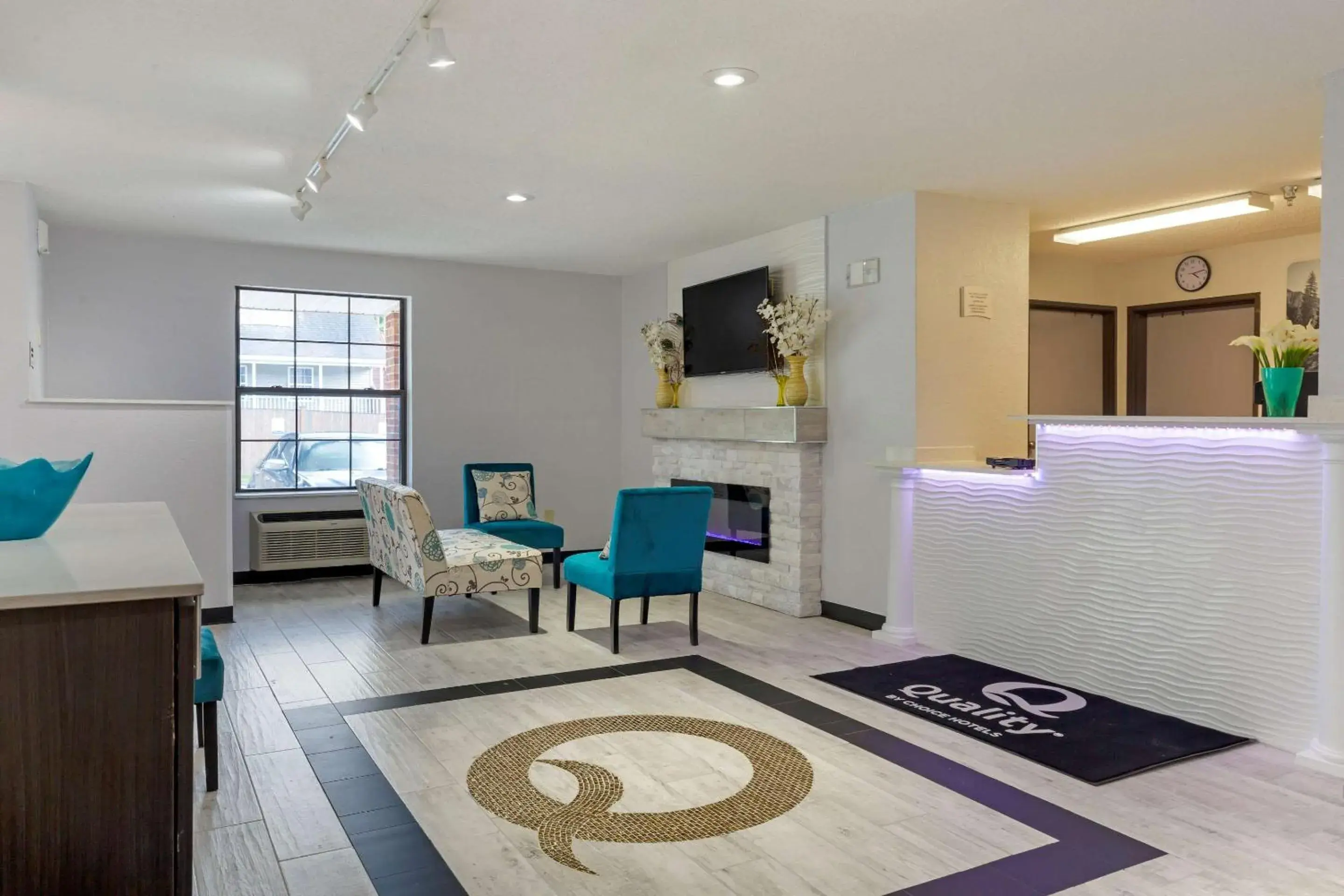 Lobby or reception in Quality Inn Lobby or reception in Quality Inn