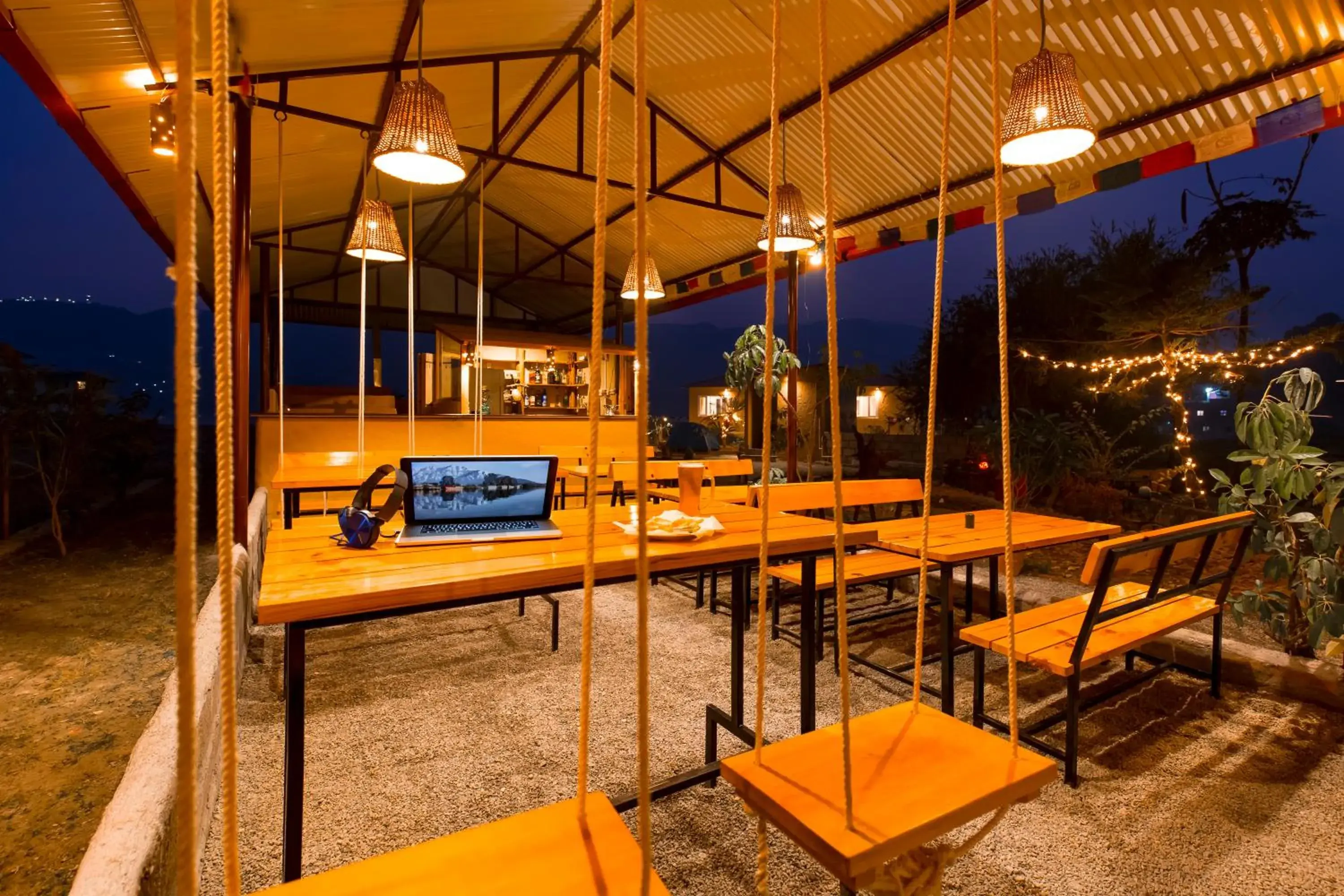 Restaurant/places to eat in Zostel Pokhara Restaurant/places to eat in Zostel Pokhara