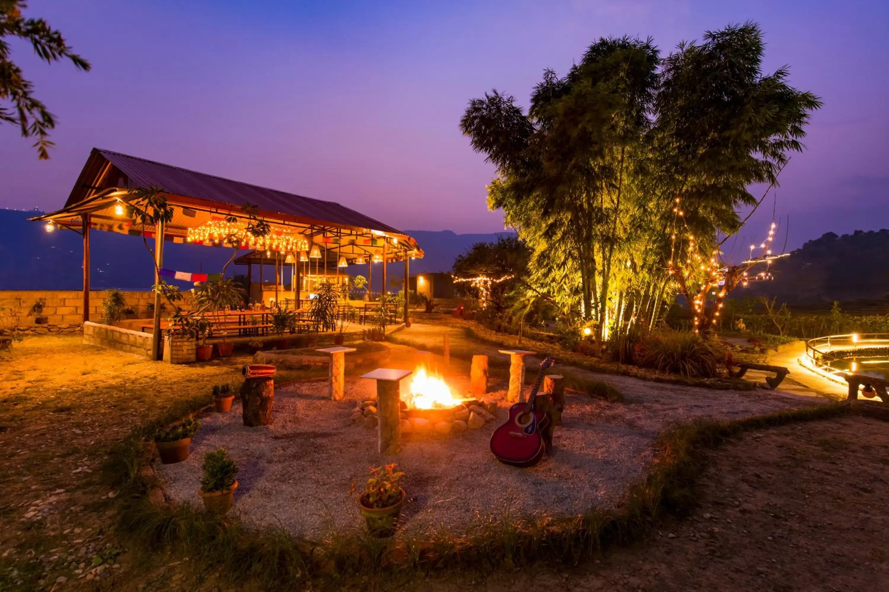 Property building in Zostel Pokhara Property building in Zostel Pokhara