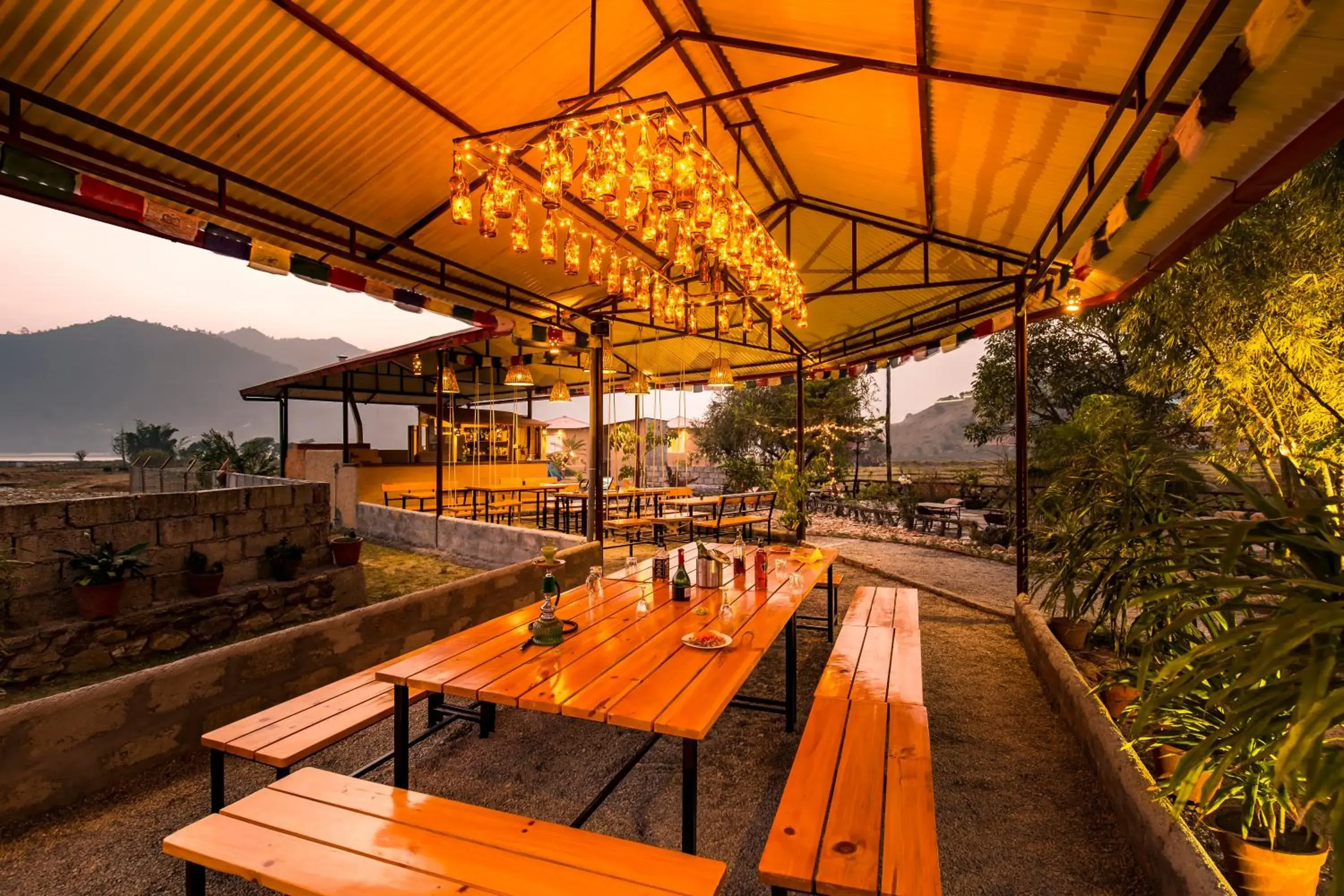 Restaurant/places to eat in Zostel Pokhara Restaurant/places to eat in Zostel Pokhara