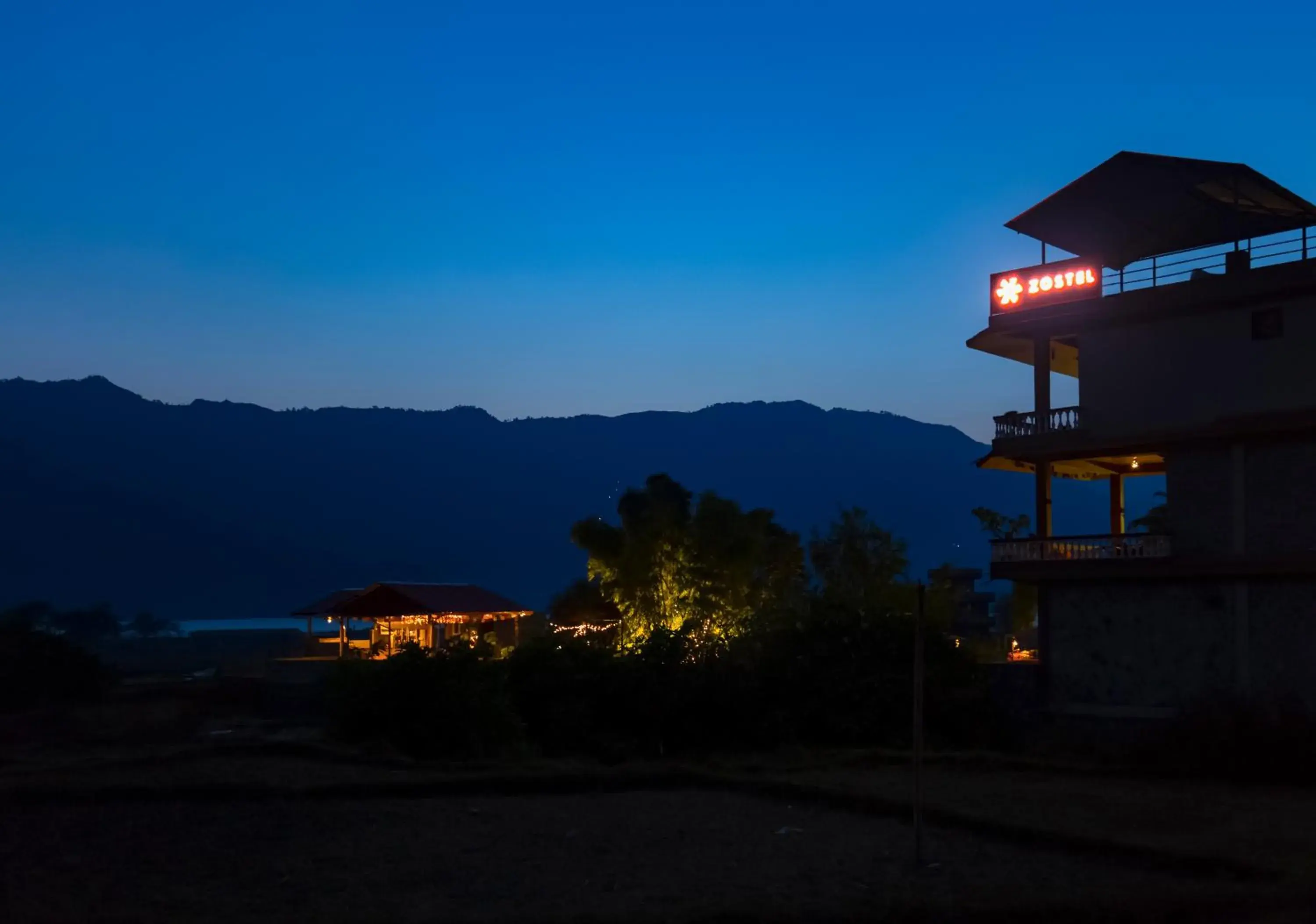 Property building in Zostel Pokhara Property building in Zostel Pokhara