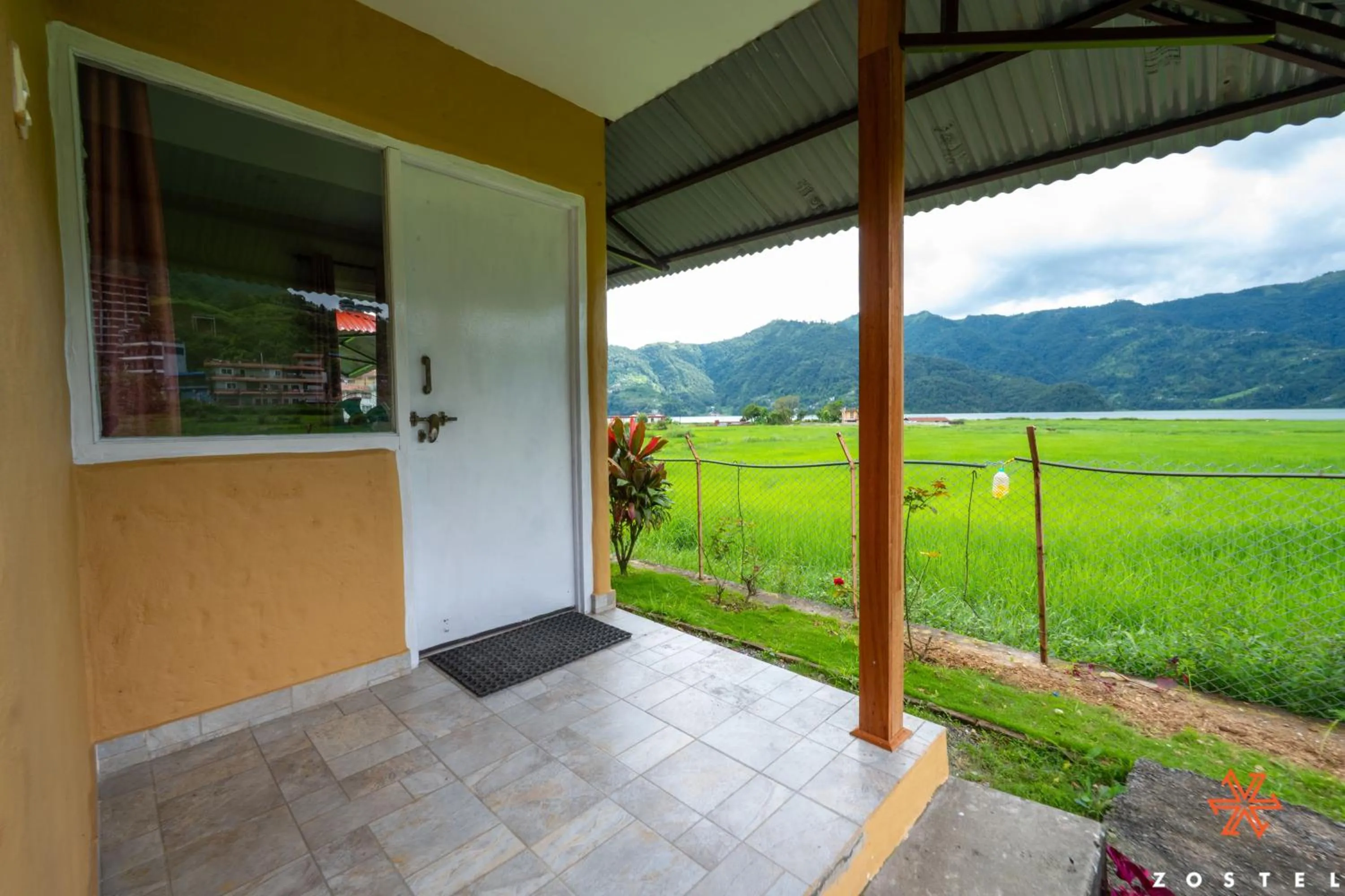 Natural landscape in Zostel Pokhara