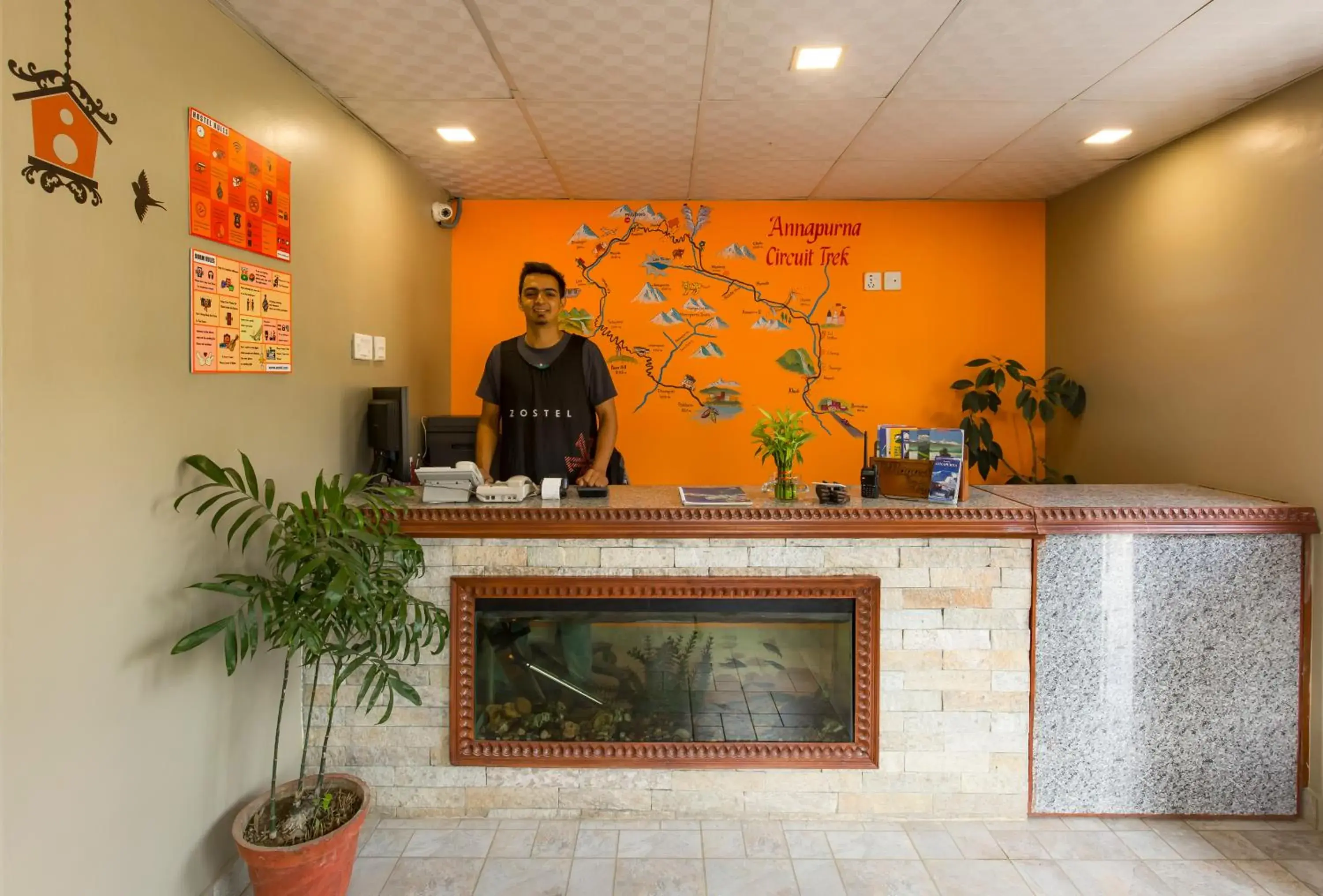 Property building in Zostel Pokhara Property building in Zostel Pokhara