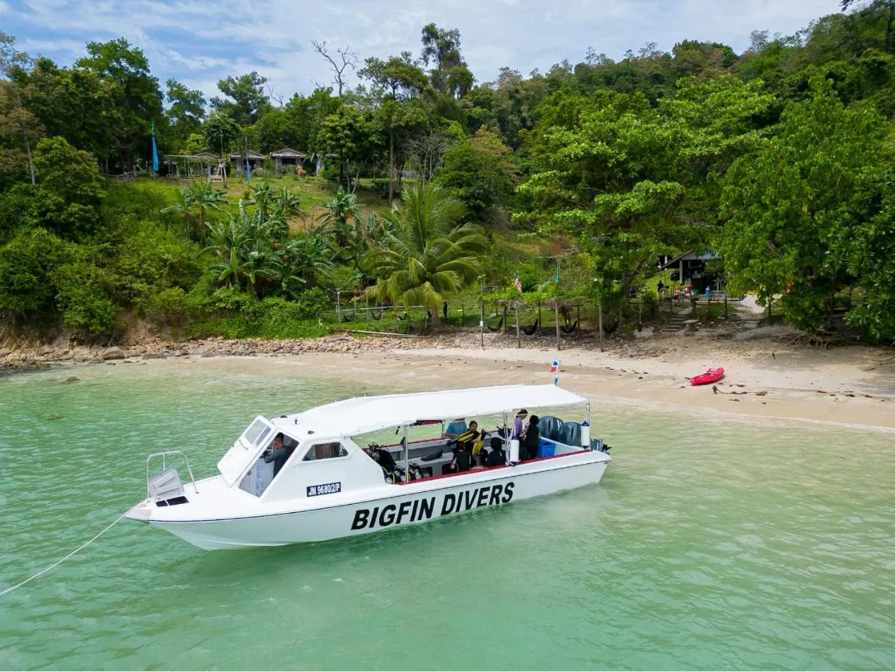 Beach in Bigfin beach resort
