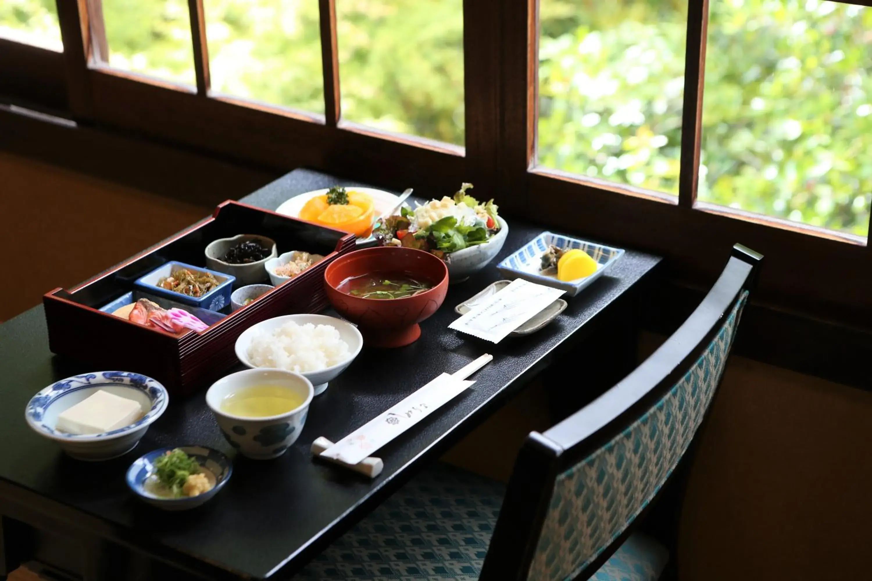 Breakfast in Momijiya Honkan Takaosansou Breakfast in Momijiya Honkan Takaosansou