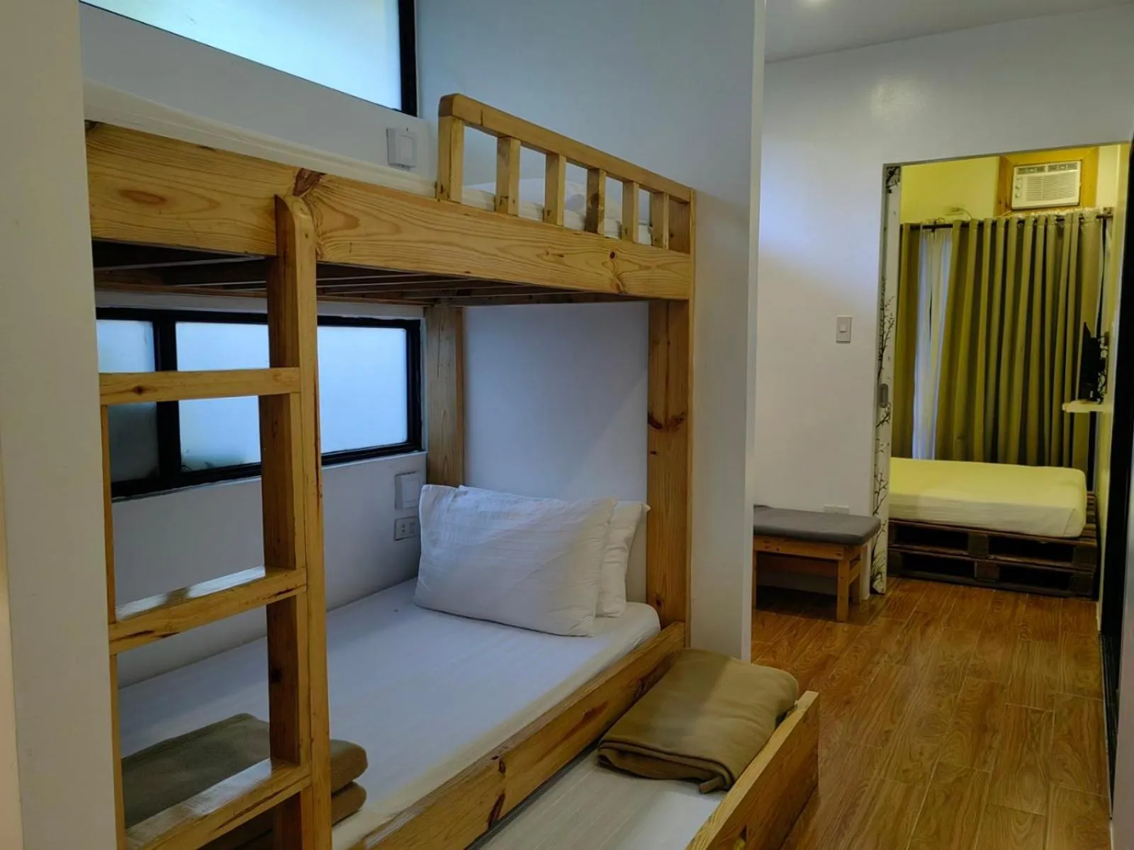 Bedroom, Bed in Containers by Eco Hotels