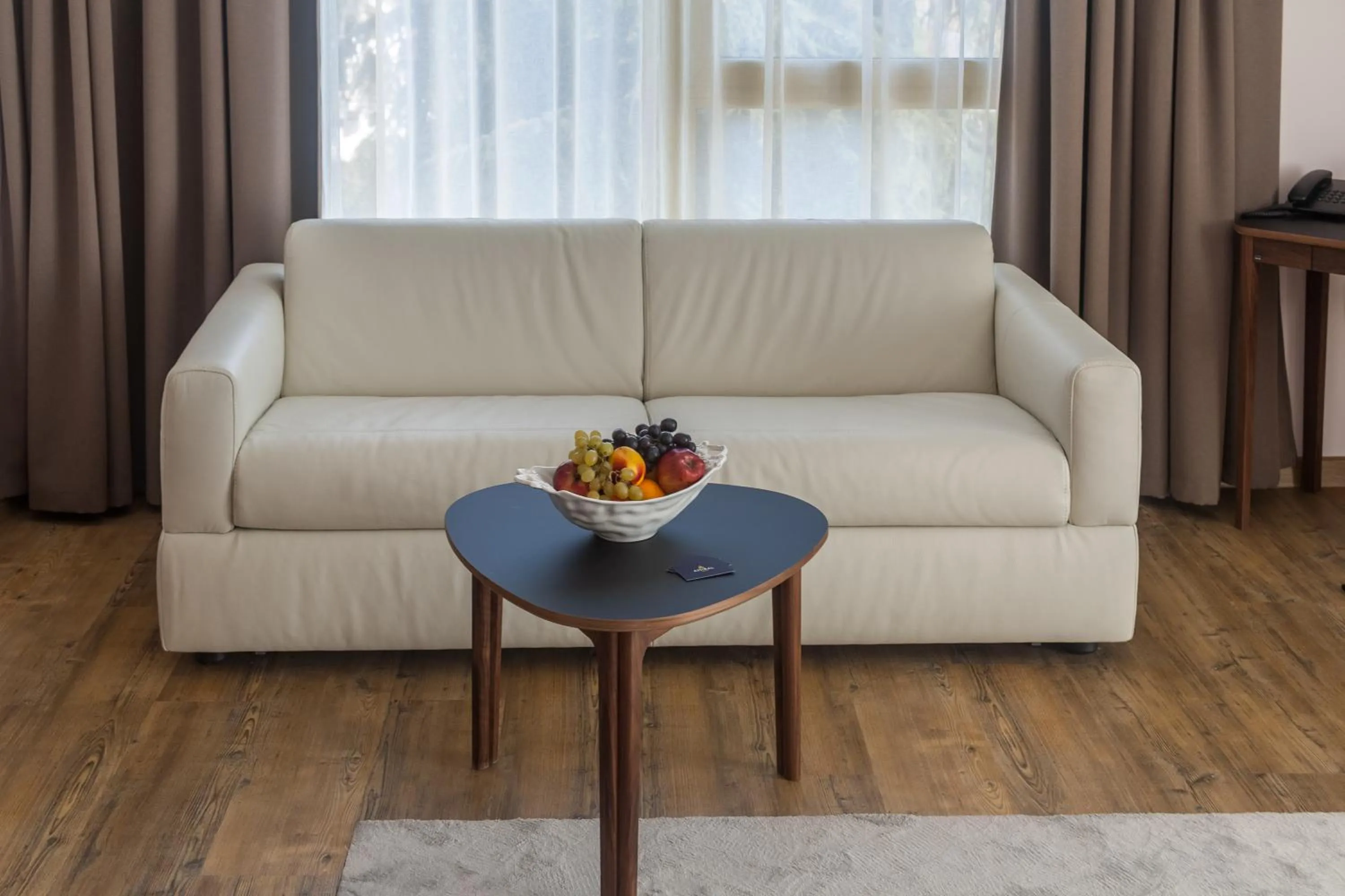 Seating area in Amiral Hotel