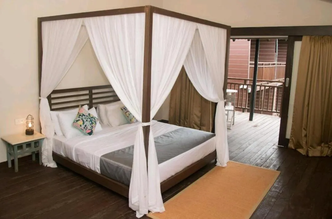 Bed in SinQ Beach Morjim