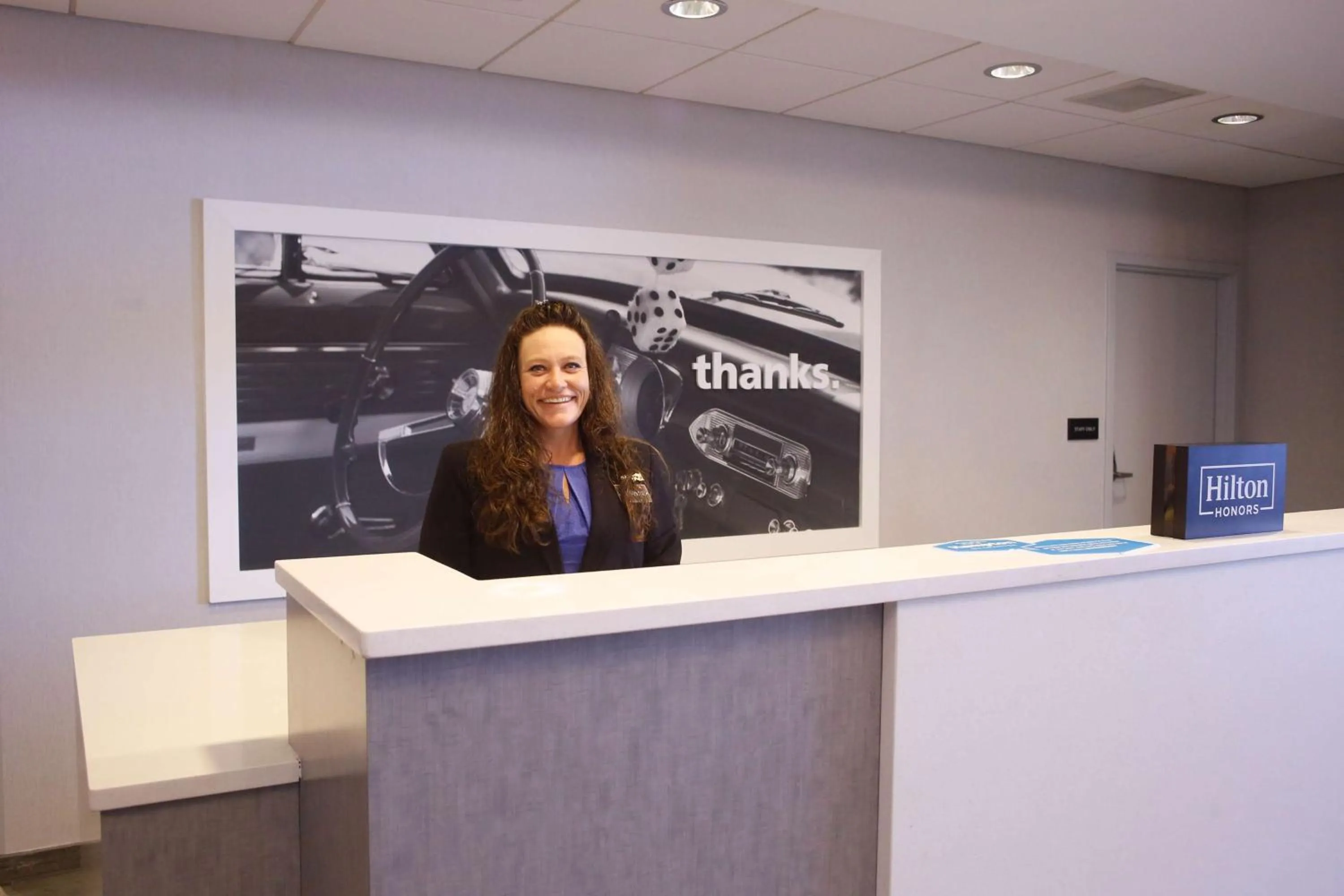 Lobby or reception in Hampton Inn & Suites Forest City