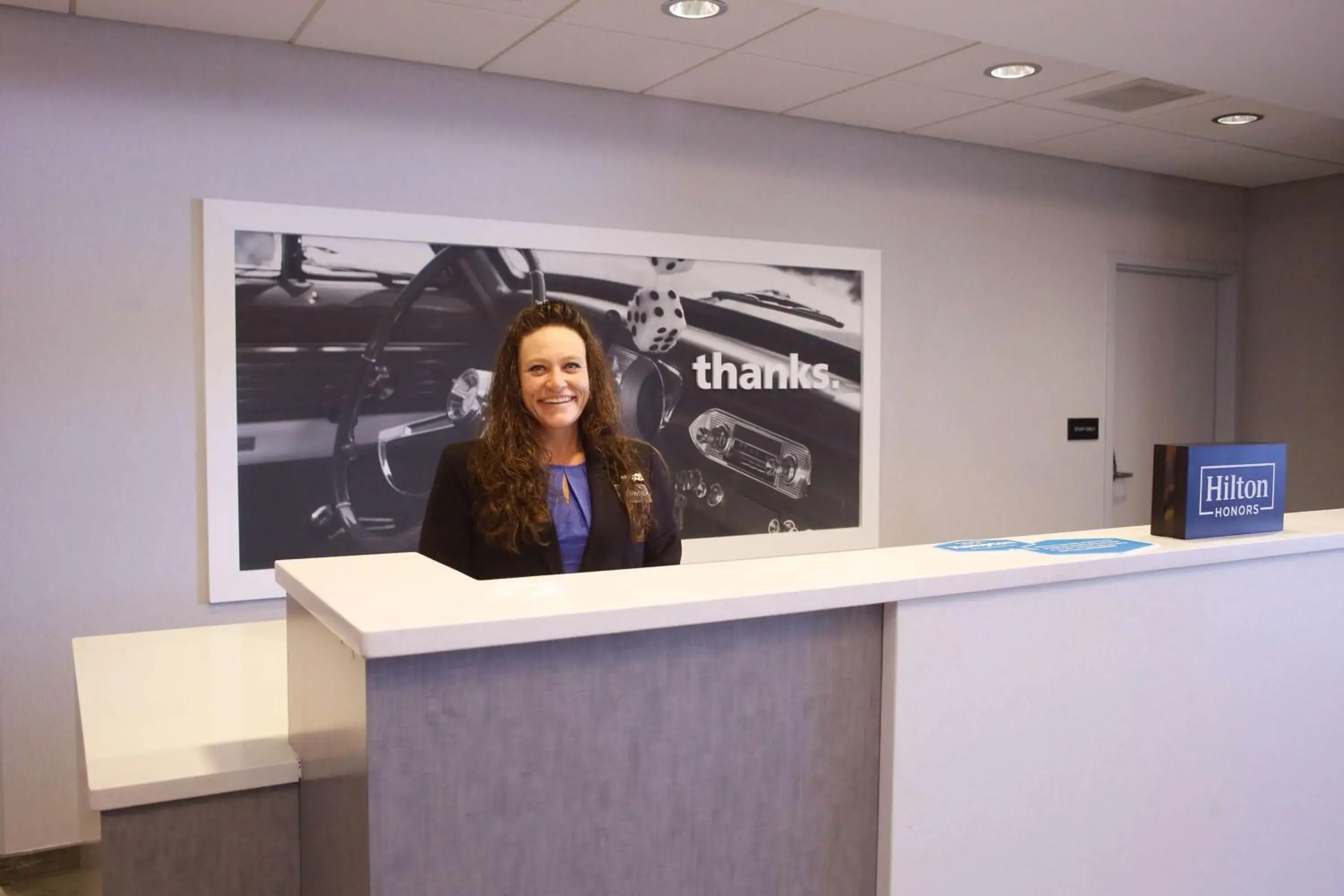 Lobby or reception in Hampton Inn & Suites Forest City Lobby or reception in Hampton Inn & Suites Forest City