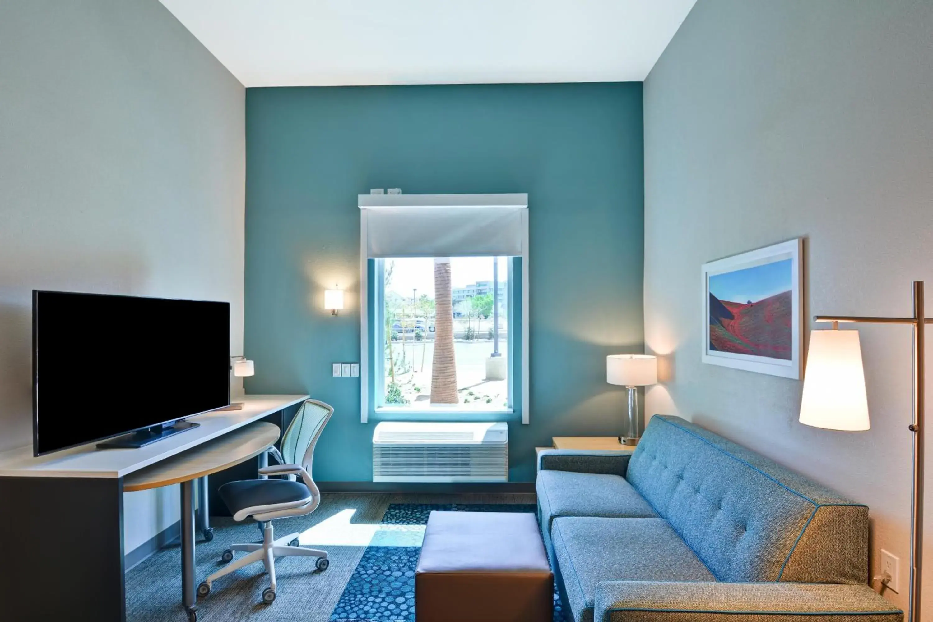 Bedroom in Home2 Suites By Hilton Palmdale Bedroom in Home2 Suites By Hilton Palmdale