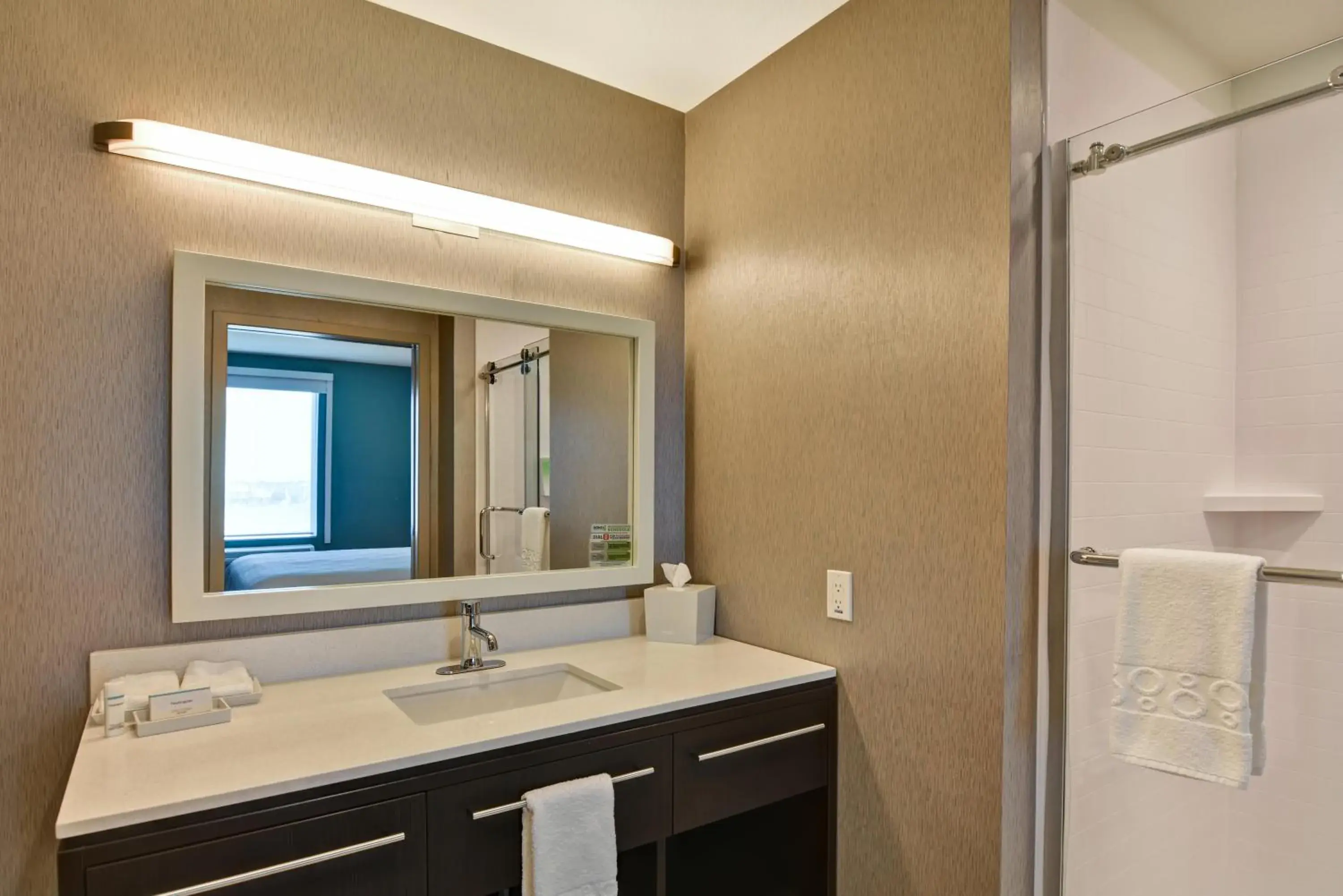 Bathroom in Home2 Suites By Hilton Palmdale Bathroom in Home2 Suites By Hilton Palmdale