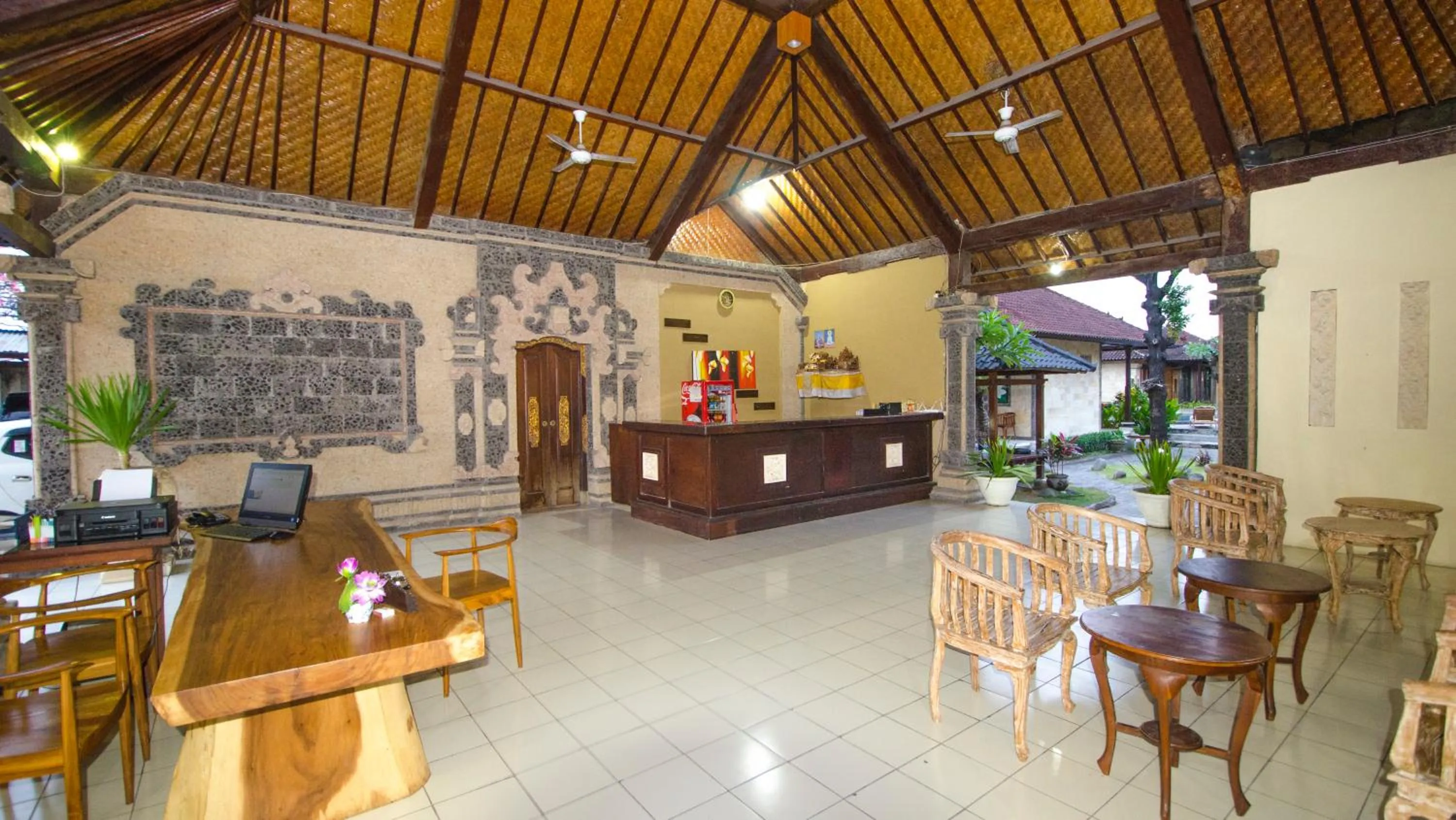 Lobby or reception in Taman Sari Cottages