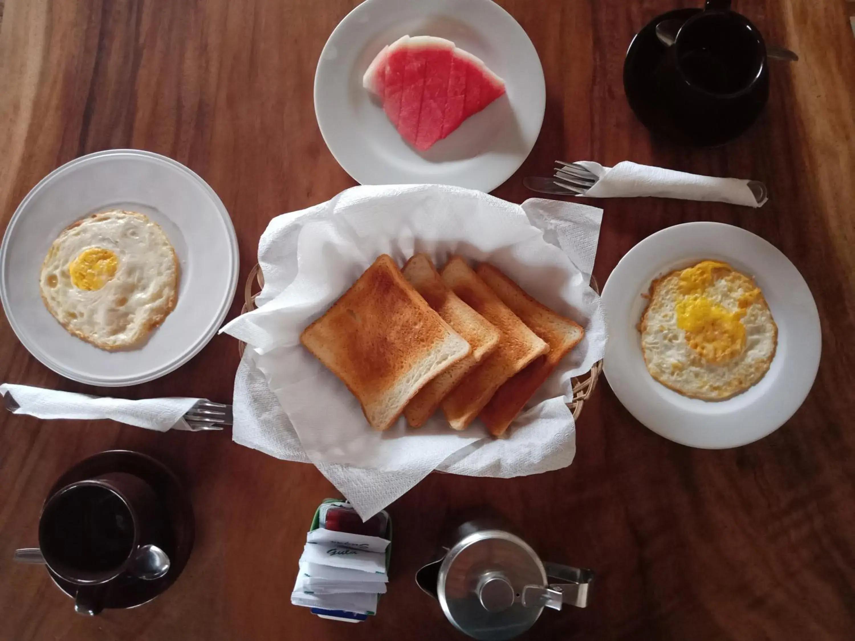 Breakfast in Taman Sari Cottages Breakfast in Taman Sari Cottages