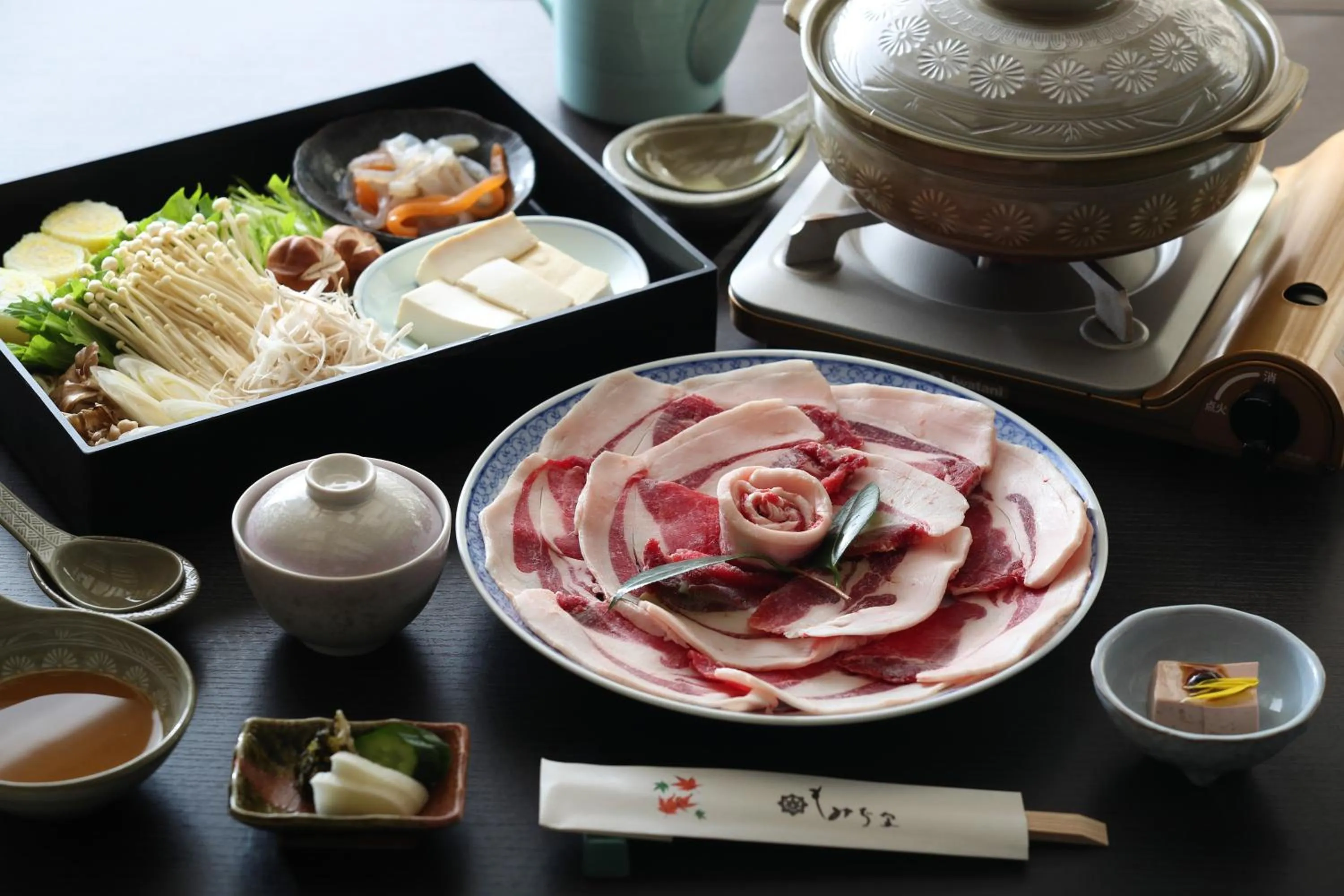 Dinner in Momijiya Annex