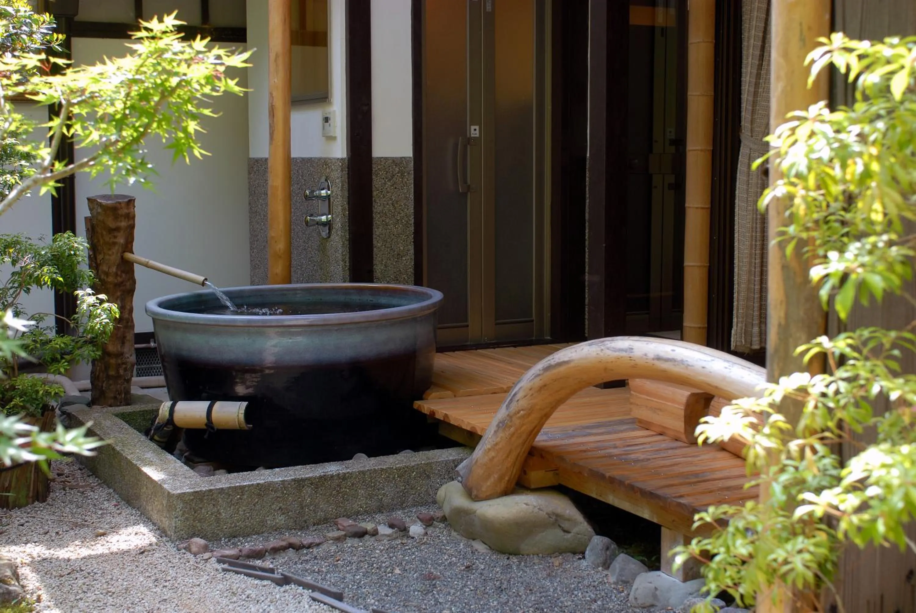 Open Air Bath in Momijiya Annex