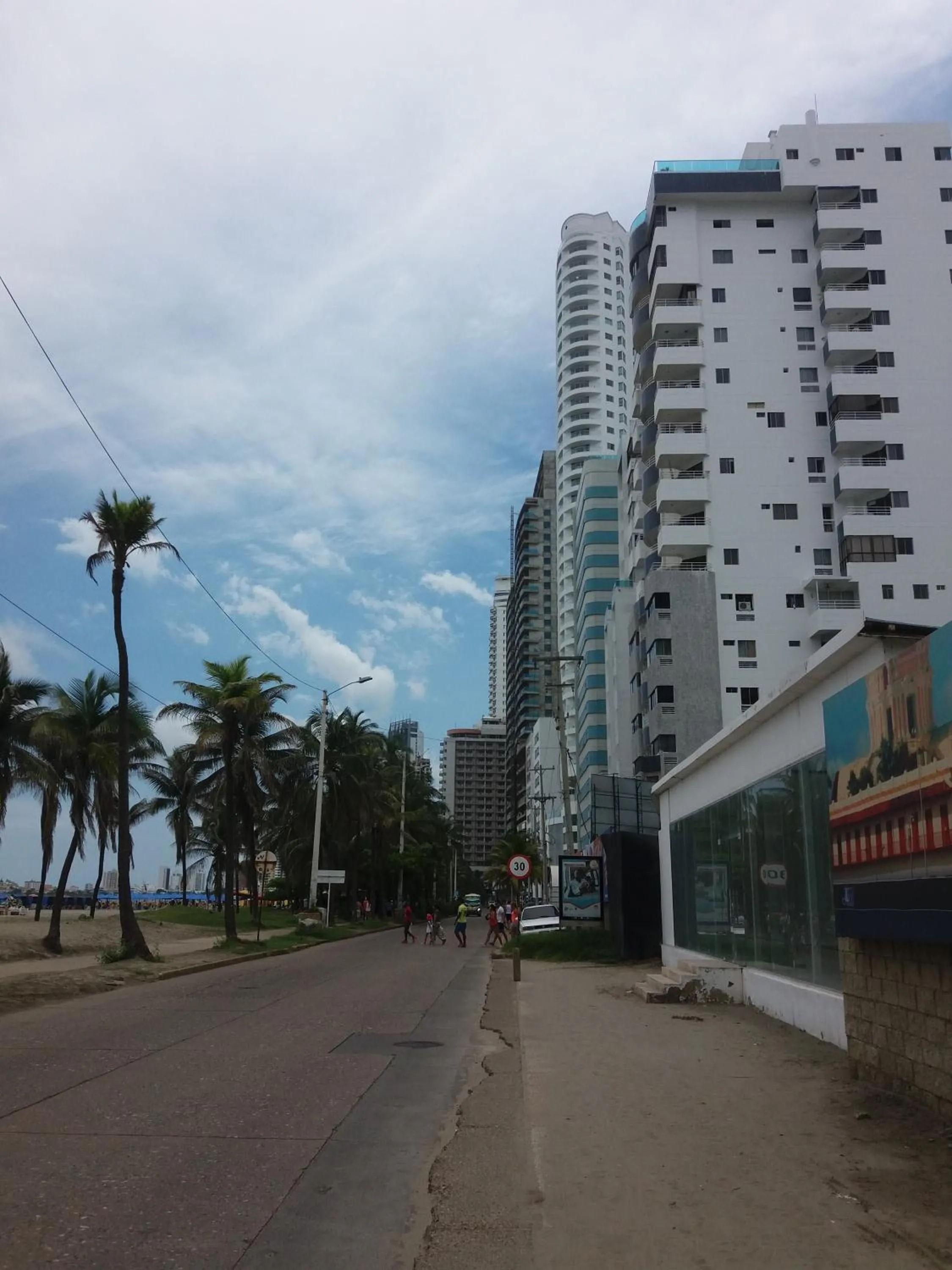 Hermosa vista Mar