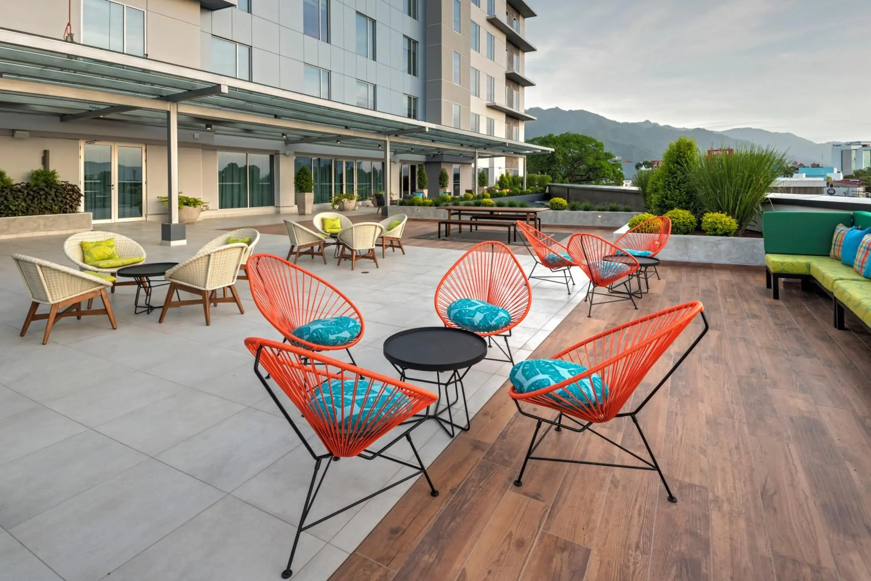 Balcony/Terrace in Hyatt Place San Pedro Balcony/Terrace in Hyatt Place San Pedro
