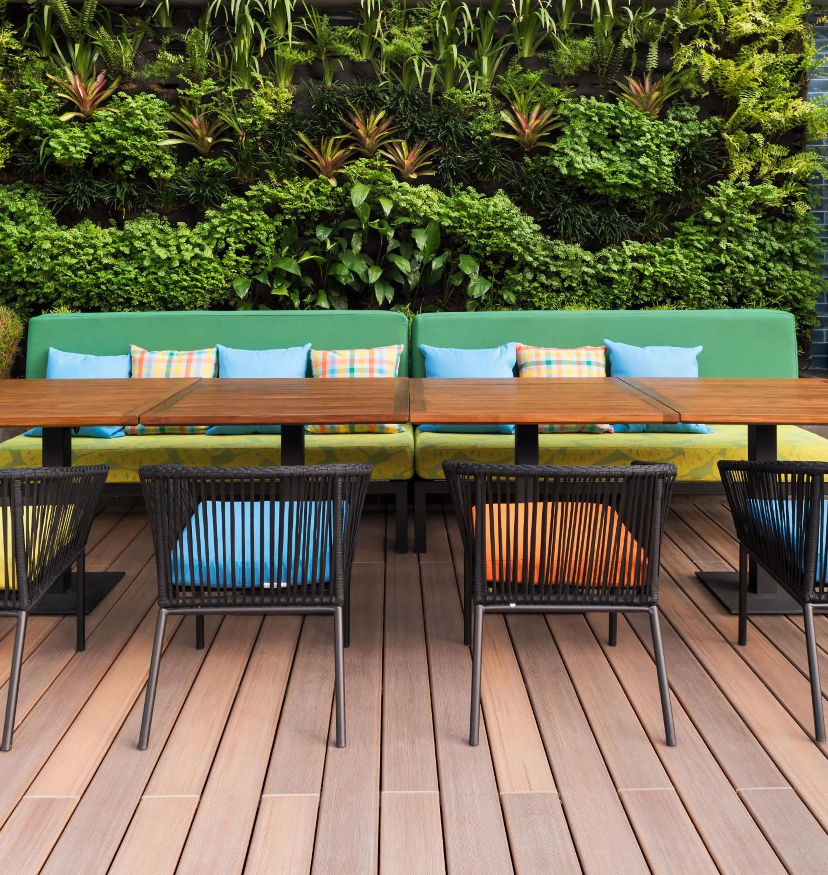 Patio in Hyatt Place San Pedro