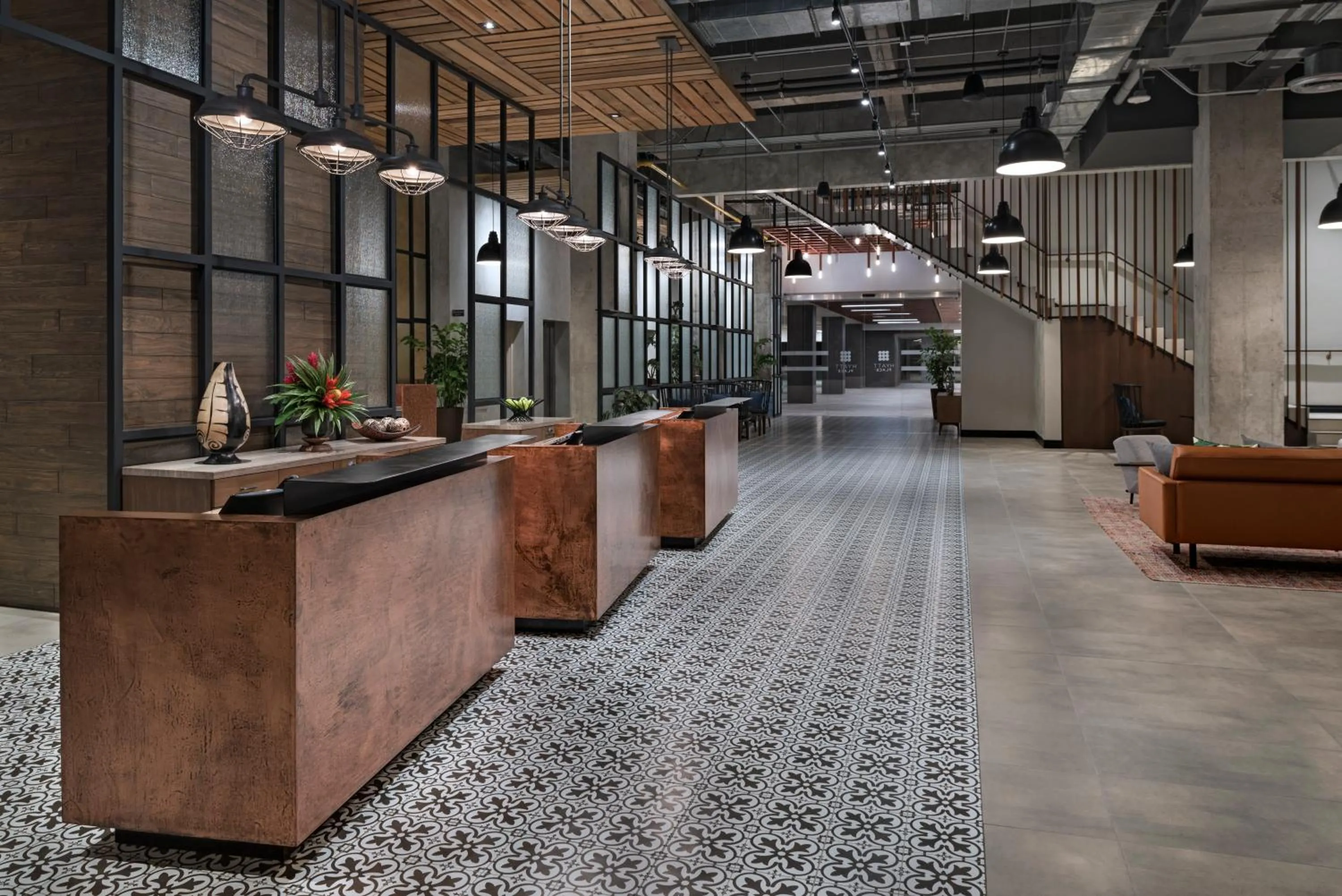 Lobby or reception in Hyatt Place San Pedro