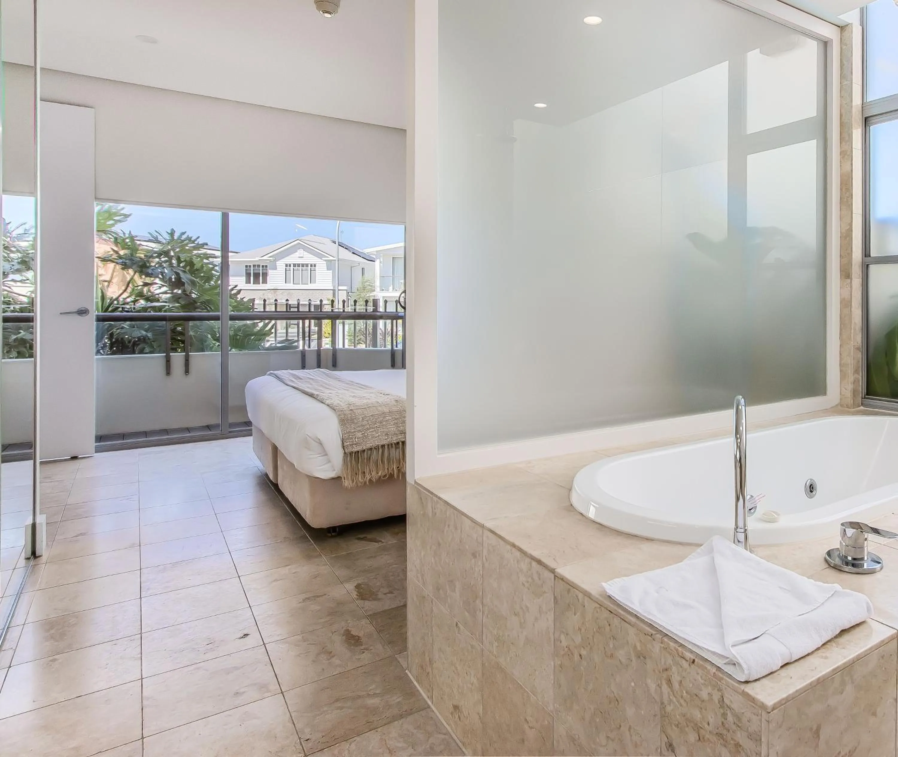 Bath, Bed in Oaks Casuarina Santai Resort