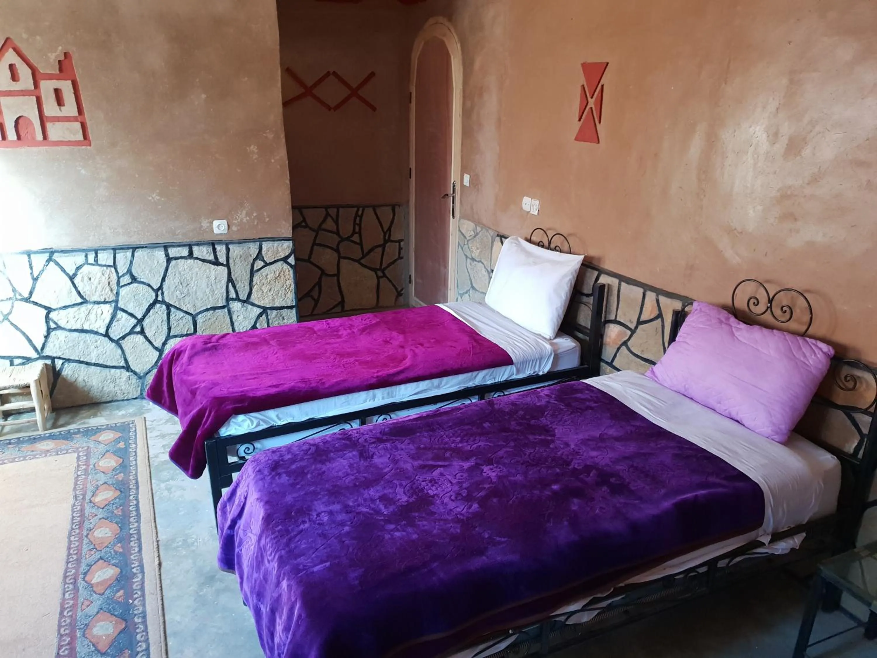 Bed in Les Jardins De Todgha gorges de todra tinghir