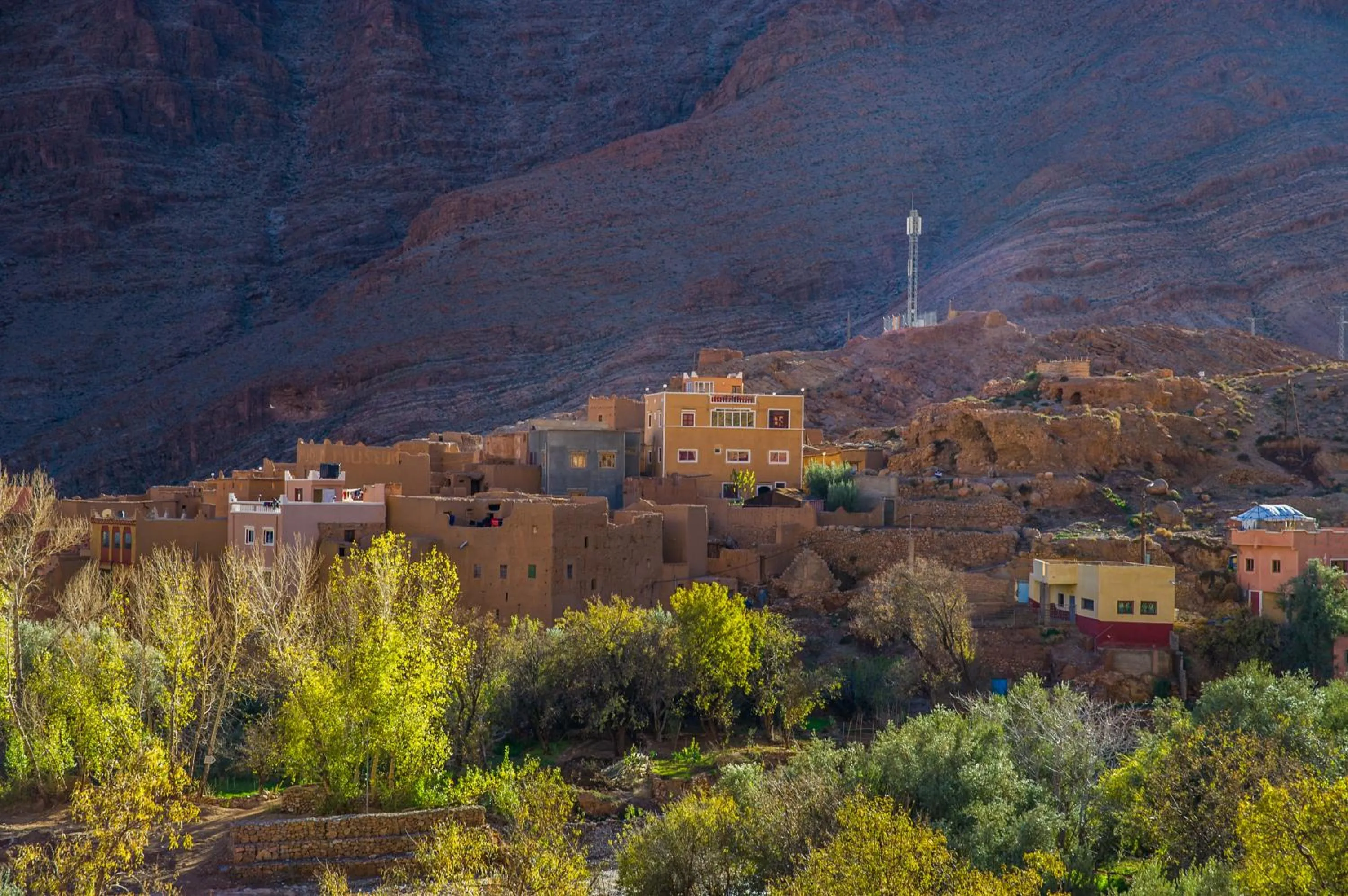Nearby landmark in Les Jardins De Todgha gorges de todra tinghir