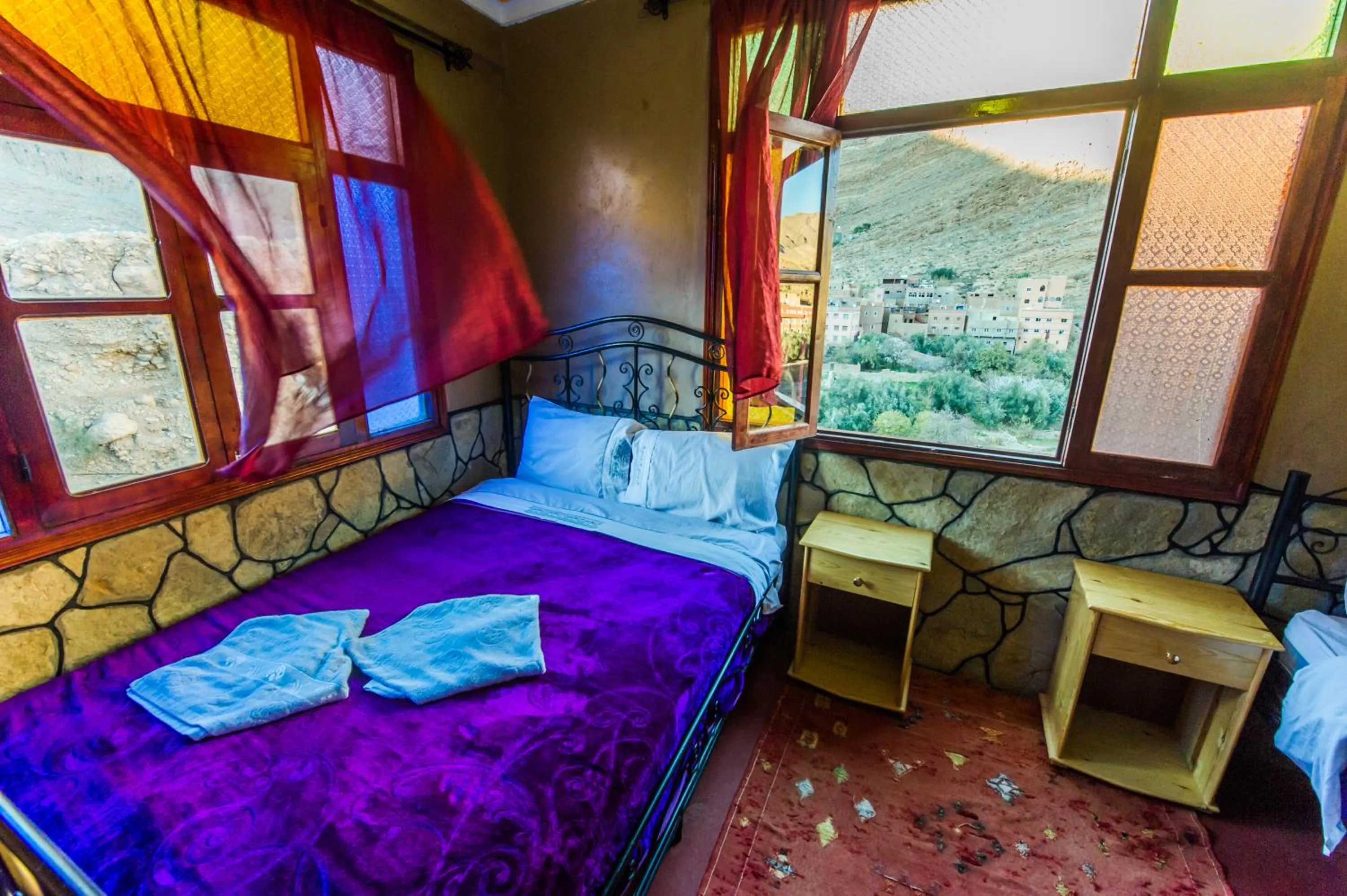 Bed in Les Jardins De Todgha gorges de todra tinghir