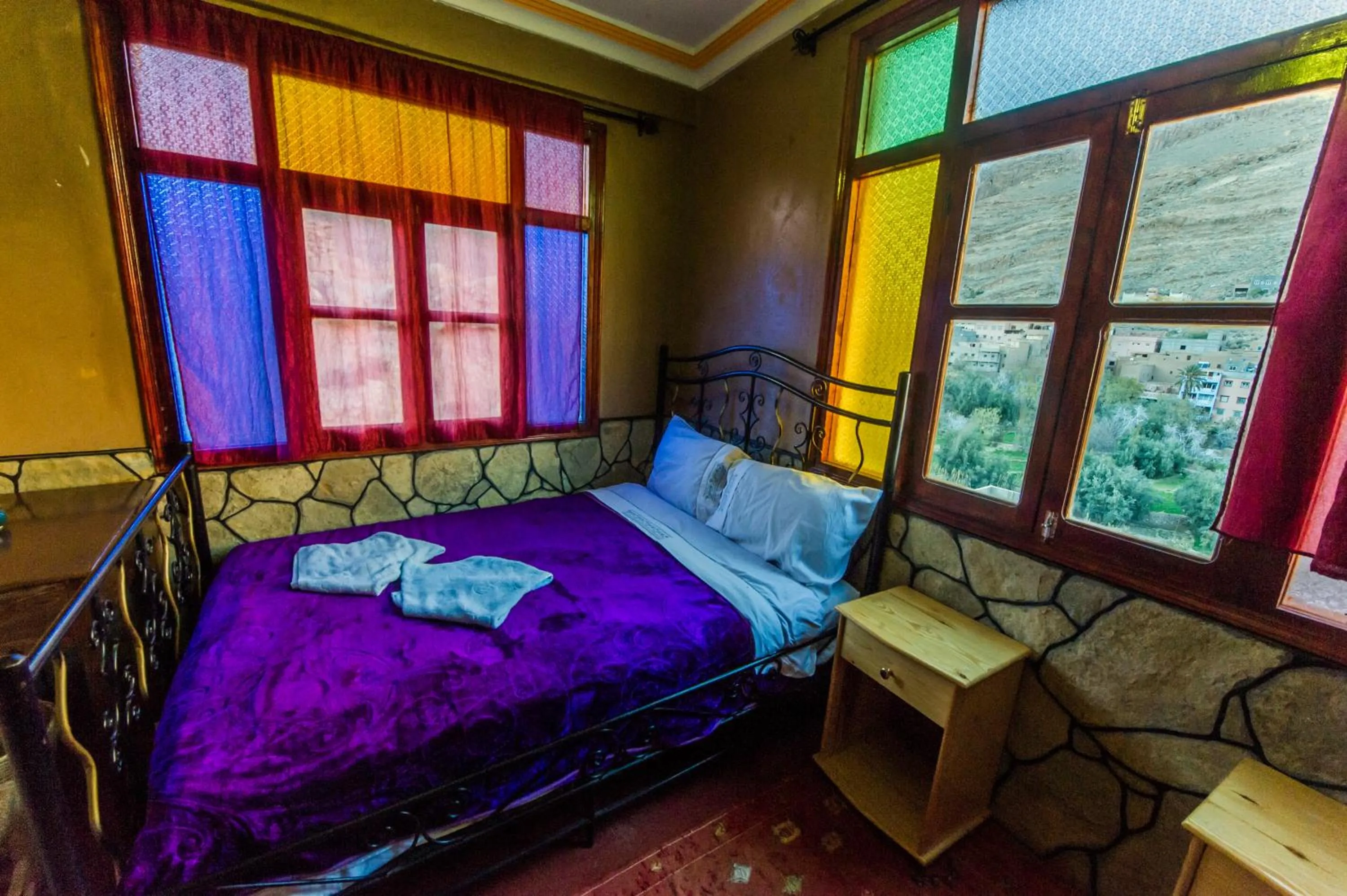 Bed in Les Jardins De Todgha gorges de todra tinghir