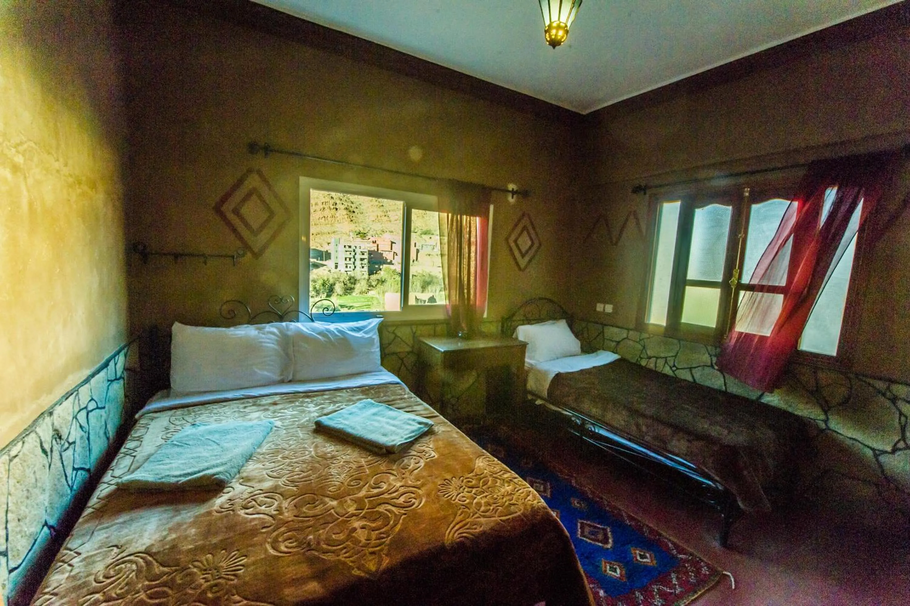 Bed in Les Jardins De Todgha gorges de todra tinghir