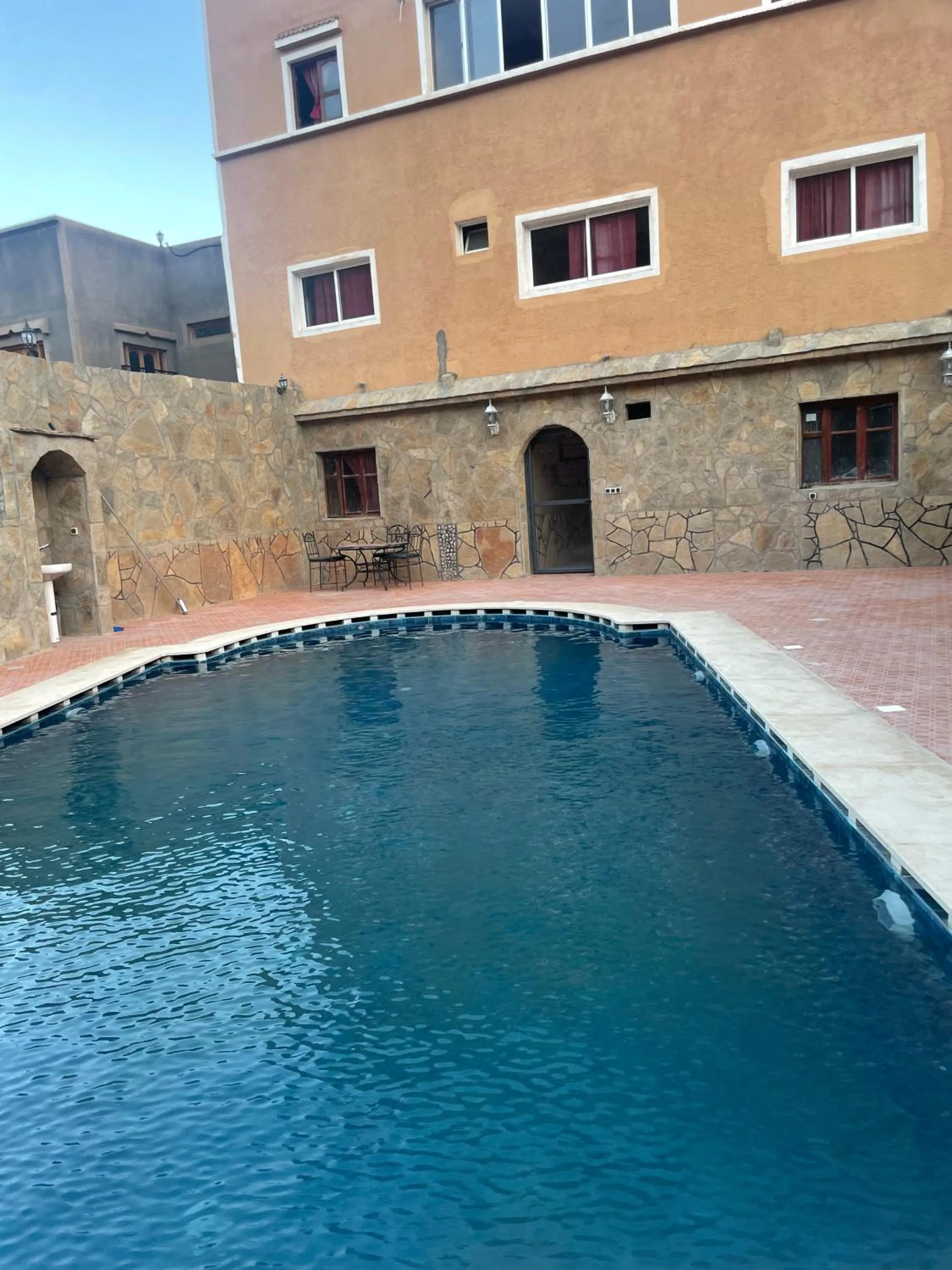 Swimming pool in Les Jardins De Todgha gorges de todra tinghir