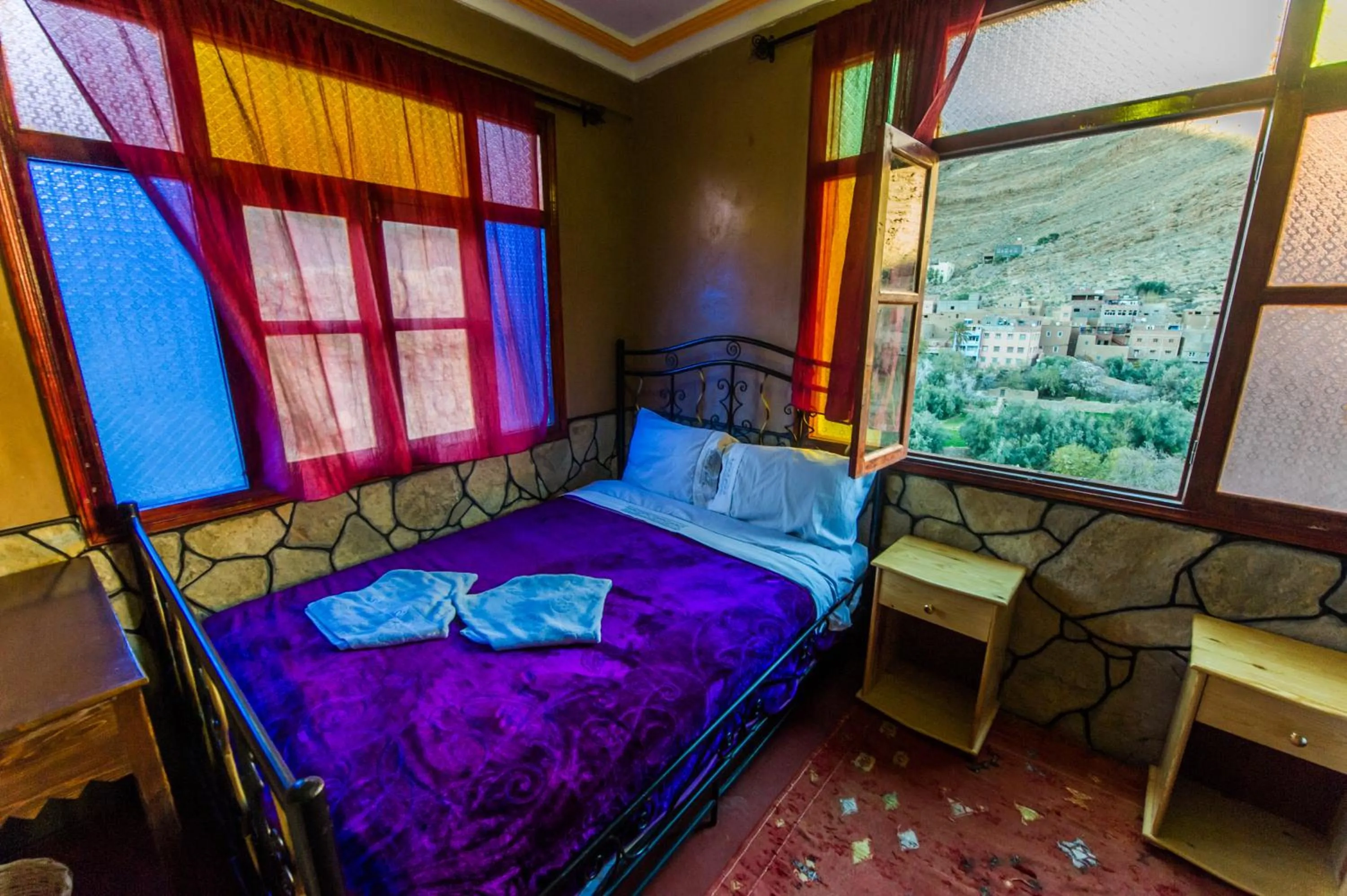 Bed in Les Jardins De Todgha gorges de todra tinghir