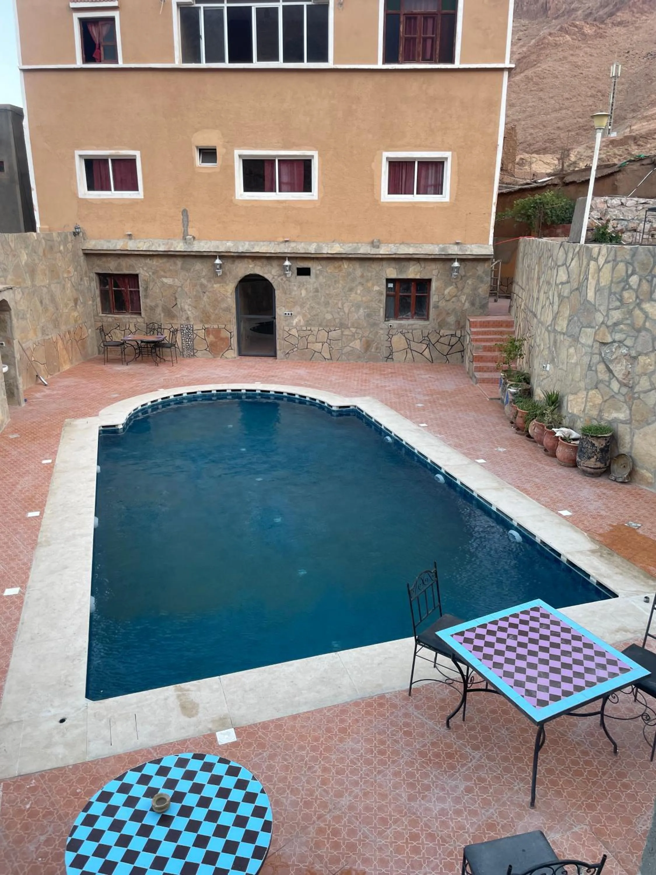 Swimming pool in Les Jardins De Todgha gorges de todra tinghir