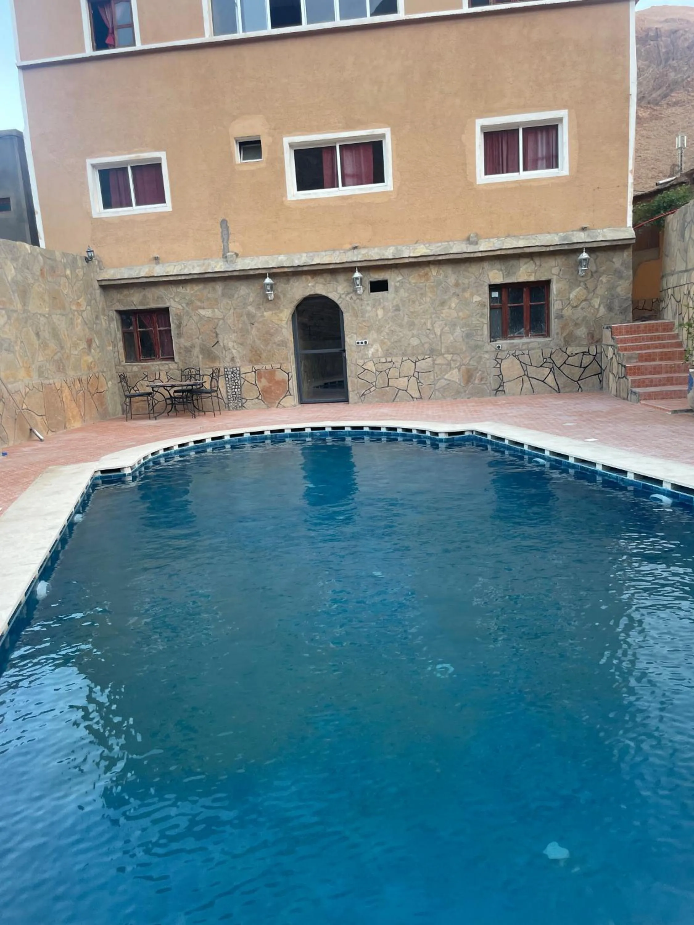 Swimming pool in Les Jardins De Todgha gorges de todra tinghir