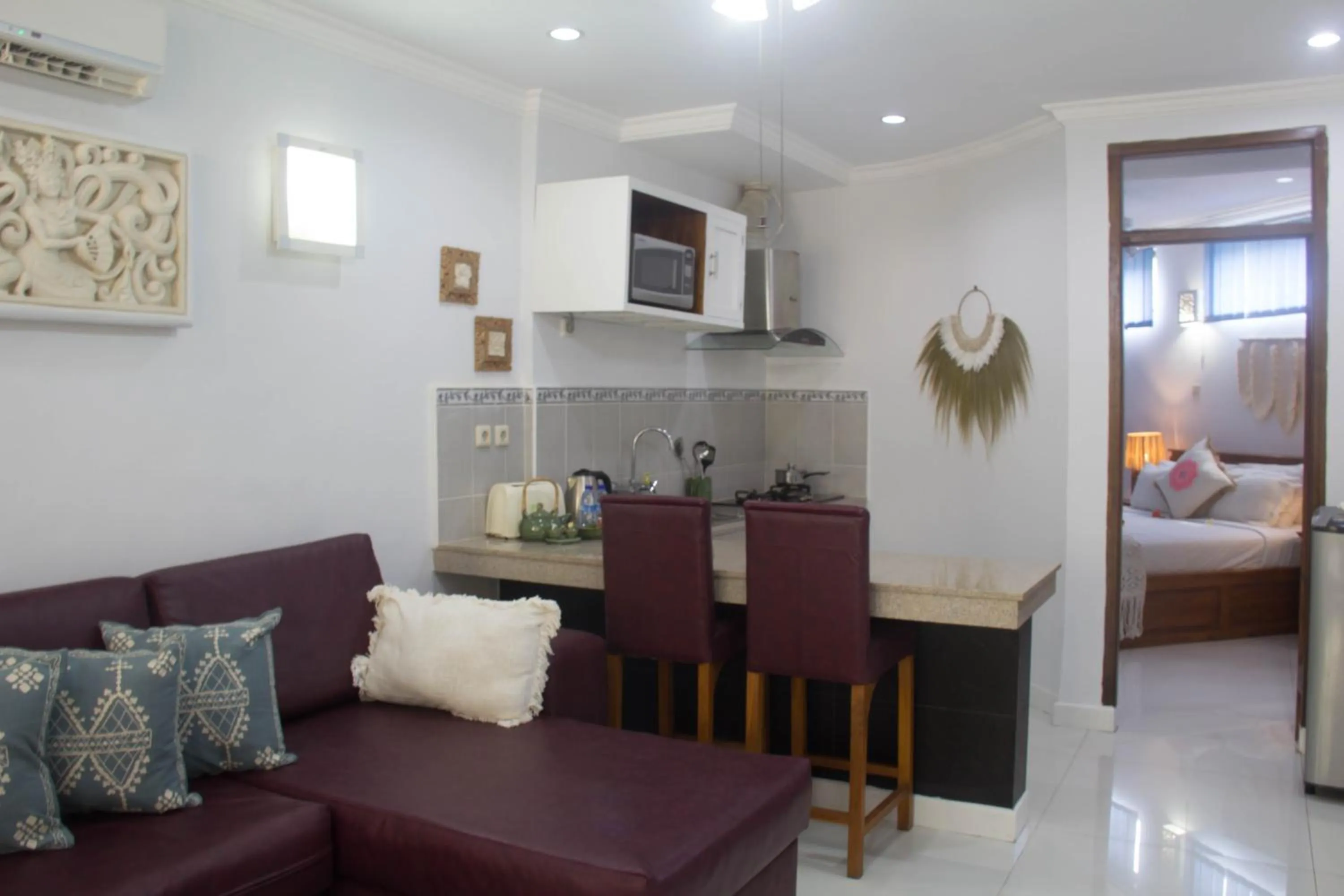 Living room in Bali Palms Resort