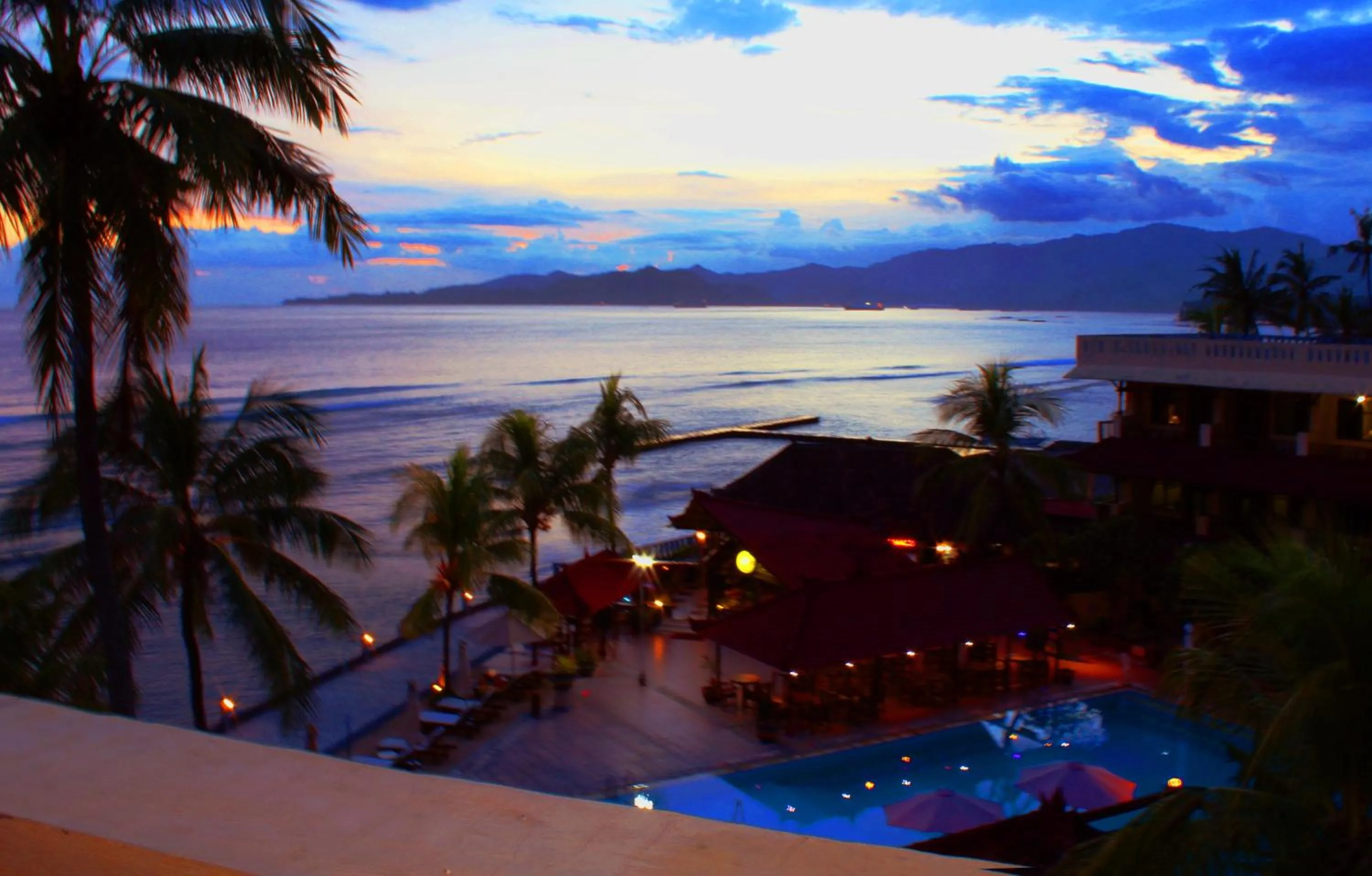 Sea view in Bali Palms Resort