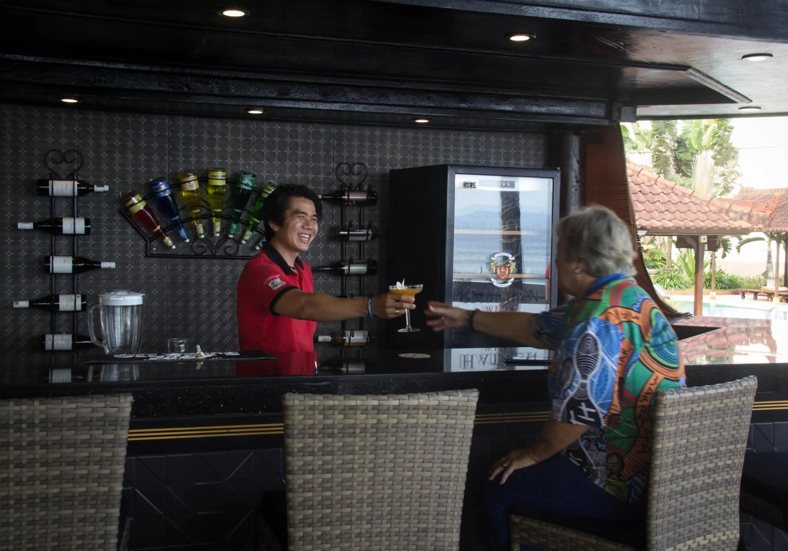 Lounge or bar in Bali Palms Resort