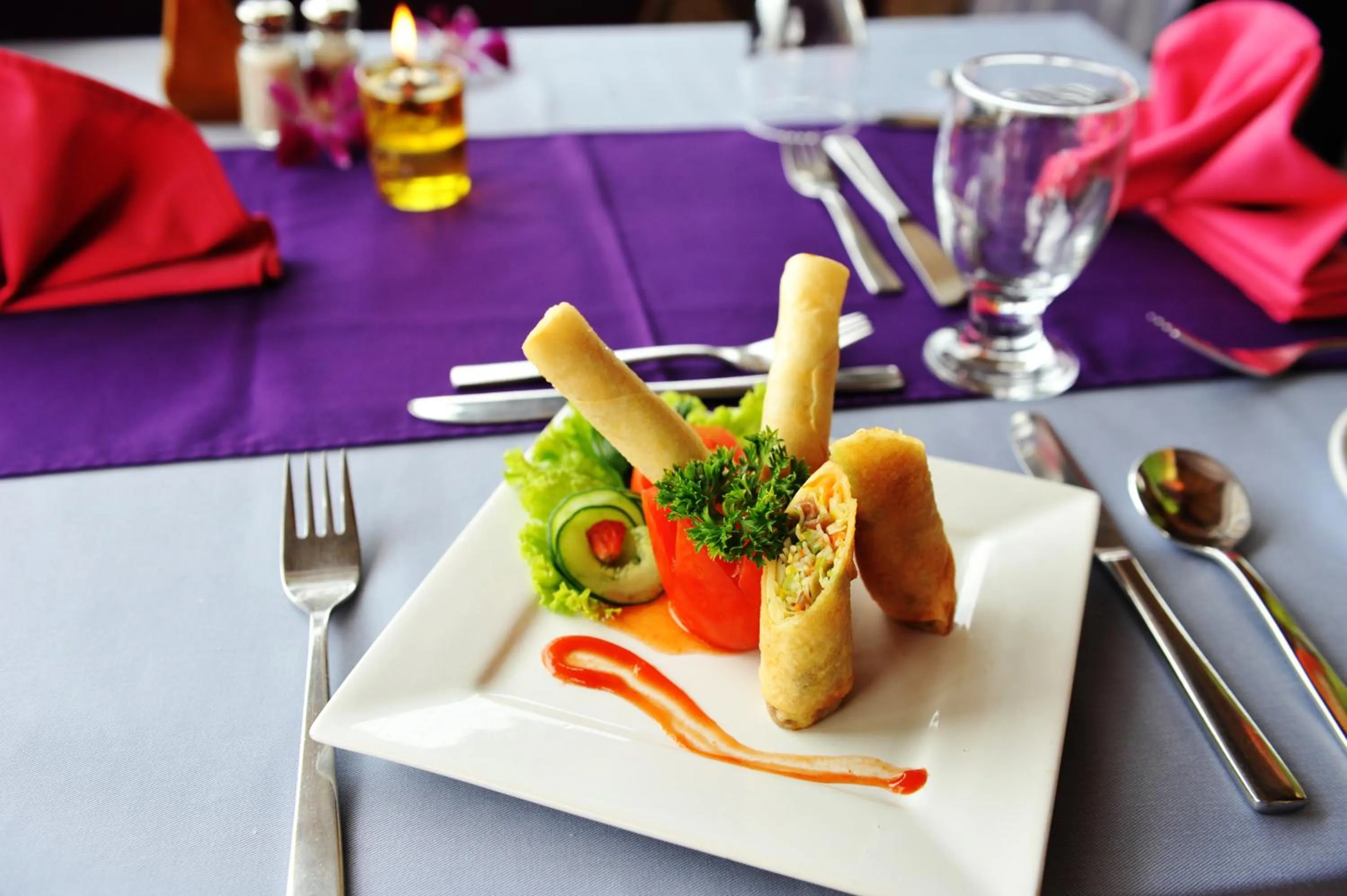 Food close-up in Bali Palms Resort