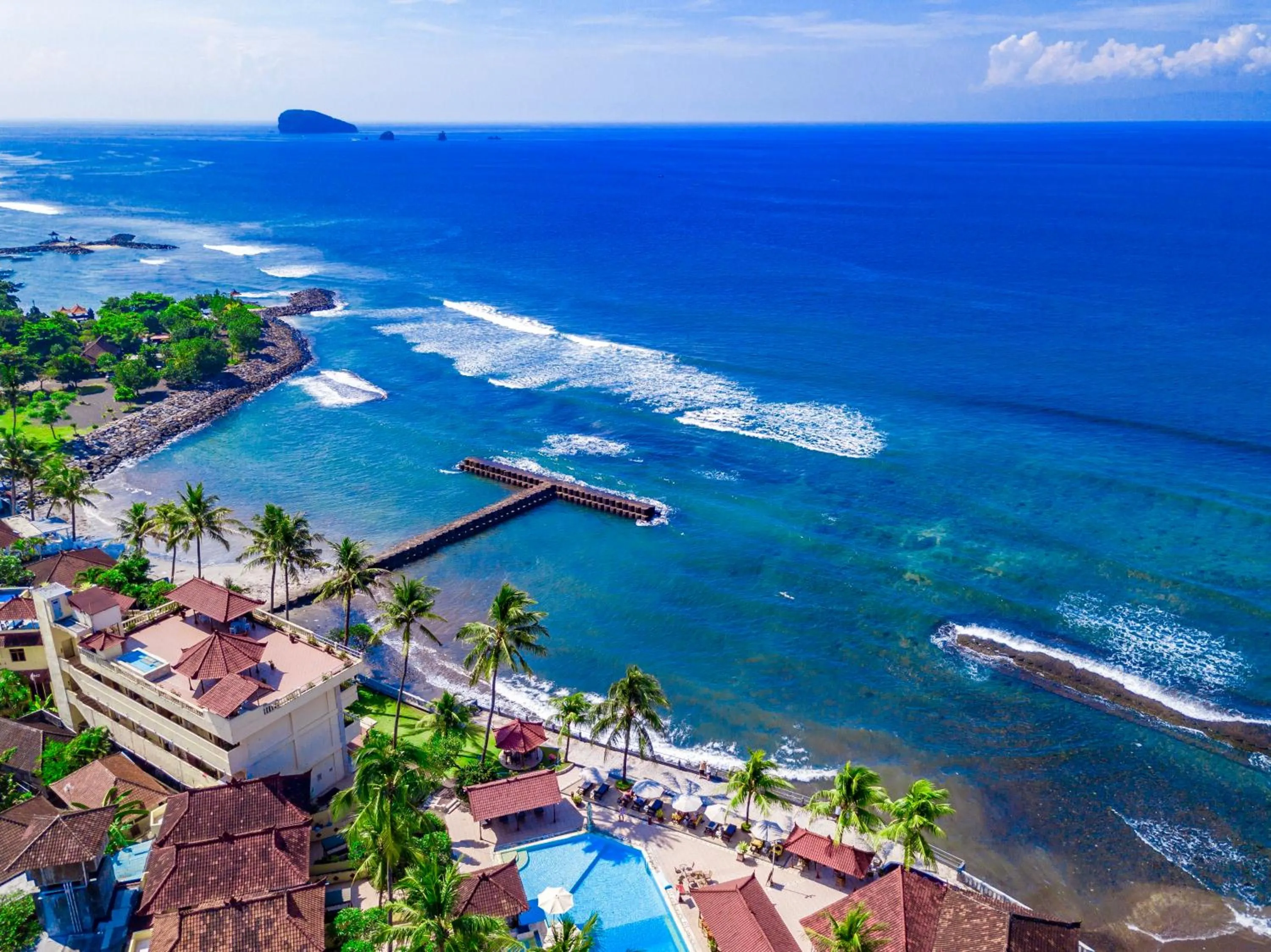 Natural landscape in Bali Palms Resort