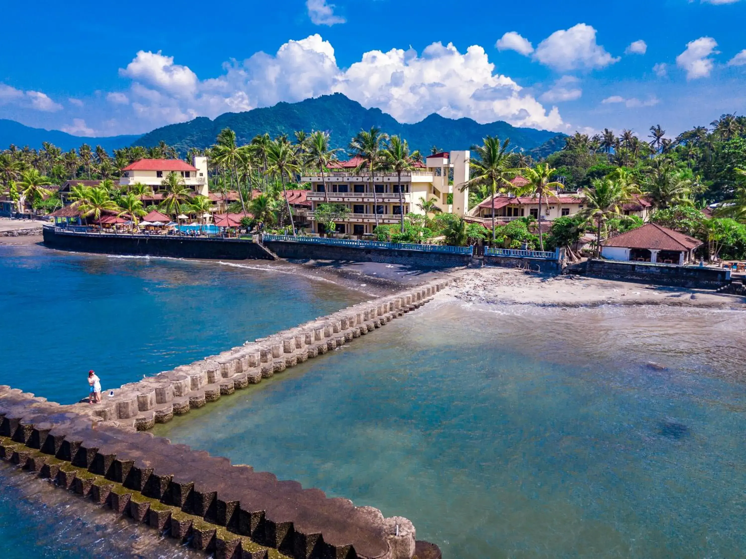 Sea view in Bali Palms Resort Sea view in Bali Palms Resort