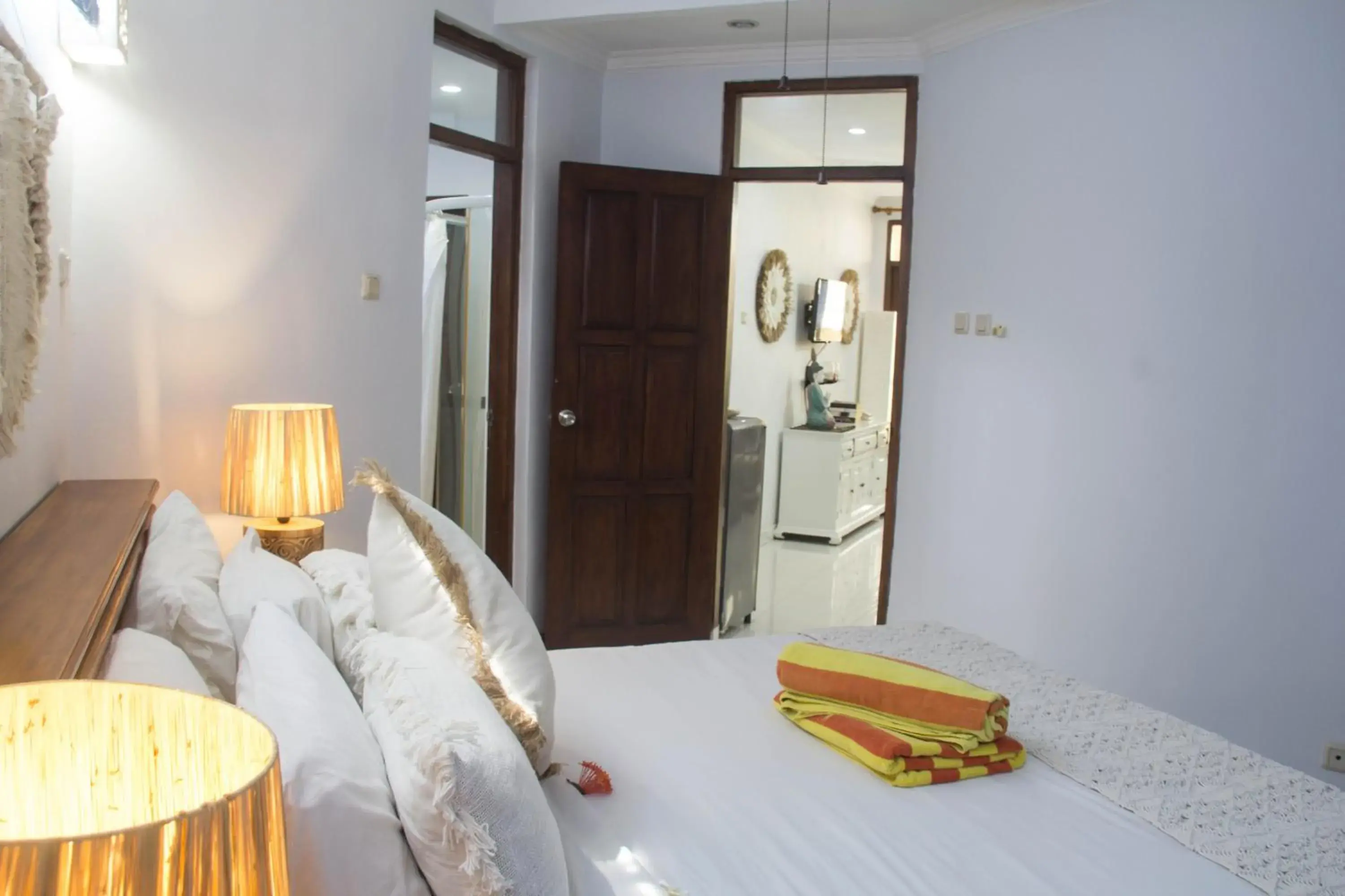 Bed in Bali Palms Resort Bed in Bali Palms Resort