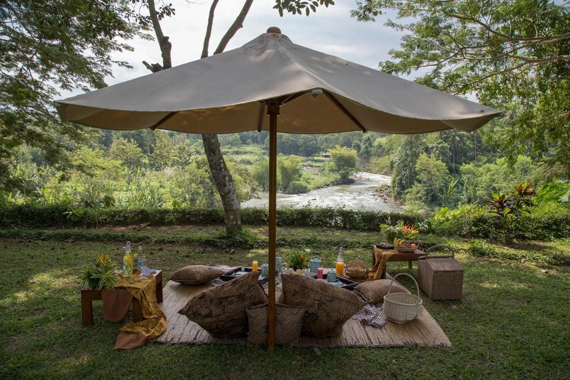 Garden in Plataran Borobudur