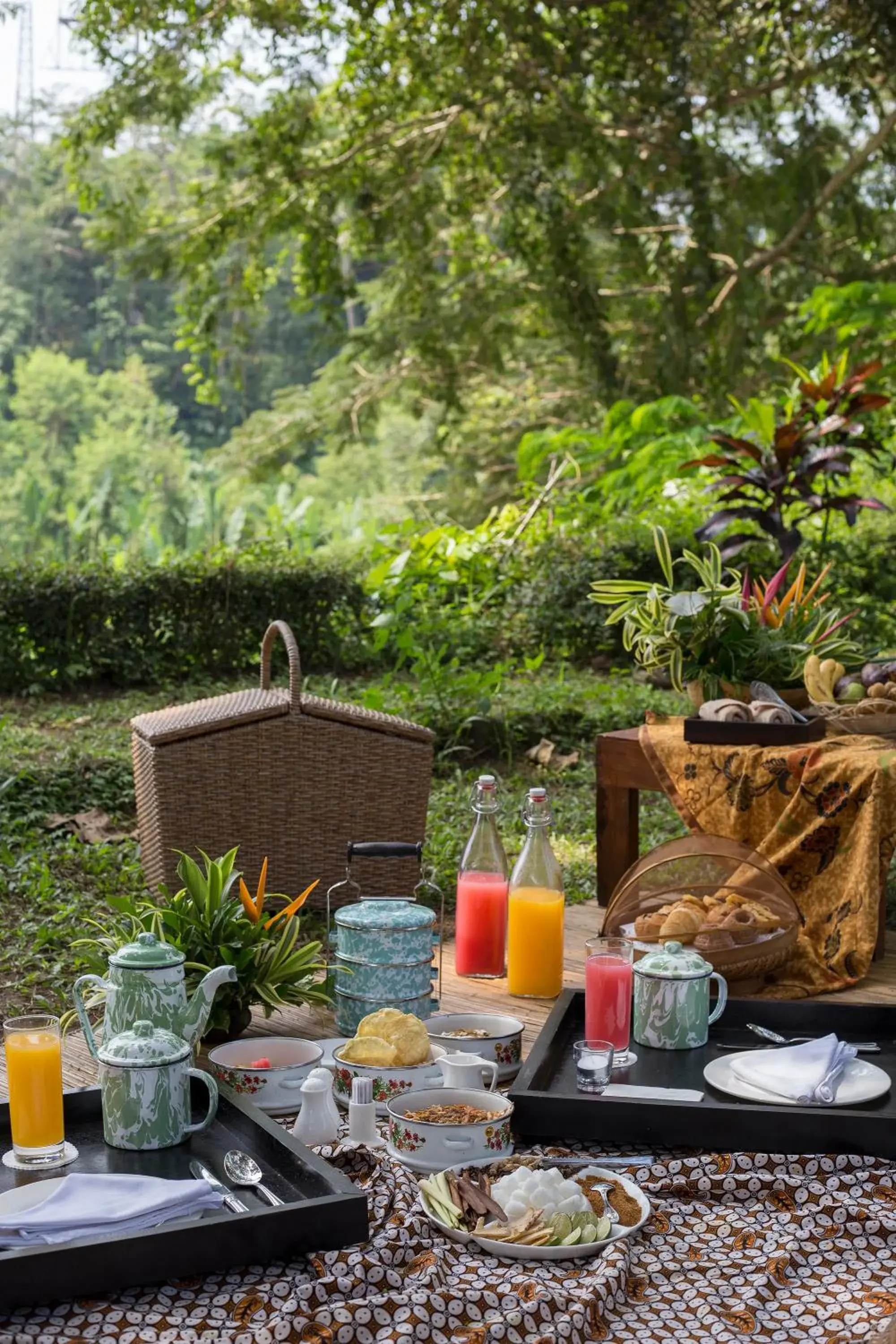 Breakfast in Plataran Borobudur