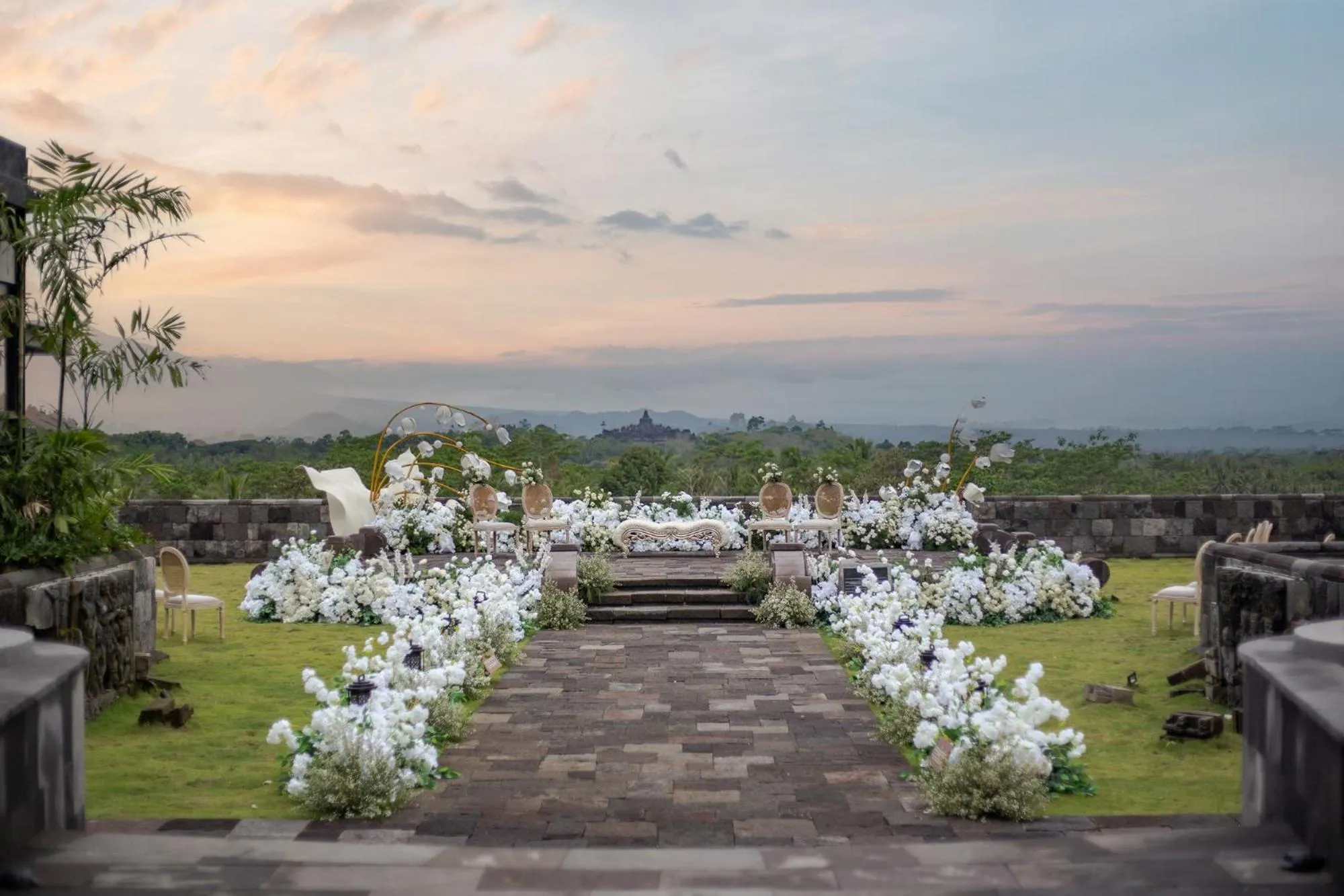 wedding in Plataran Borobudur