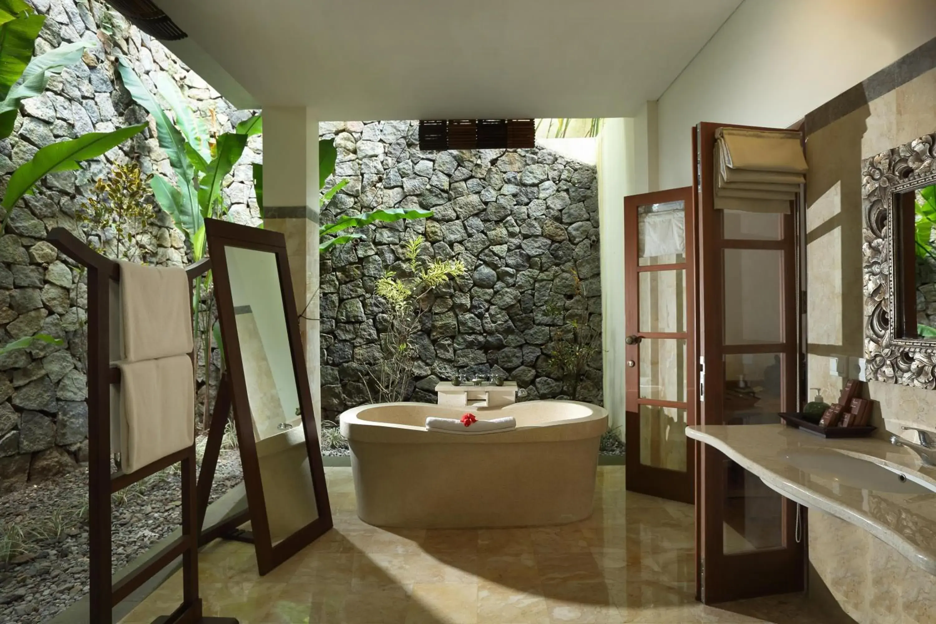 Shower, Bathroom in Plataran Borobudur