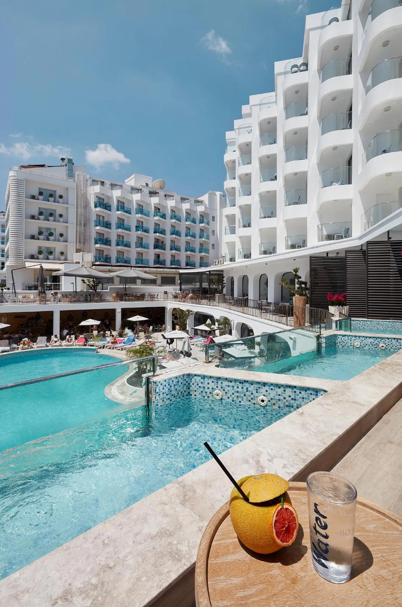 Swimming pool in Lalila Blue Suites