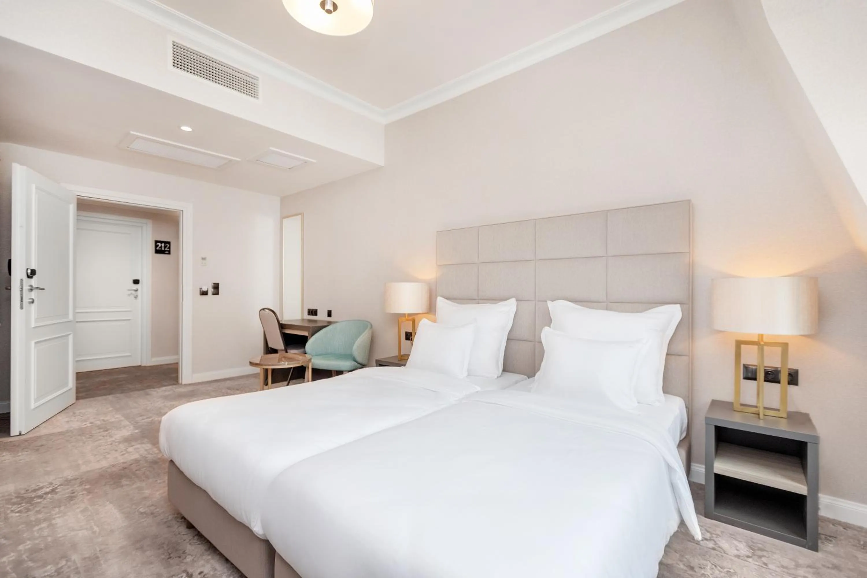 Bed in Grand Park Hotel