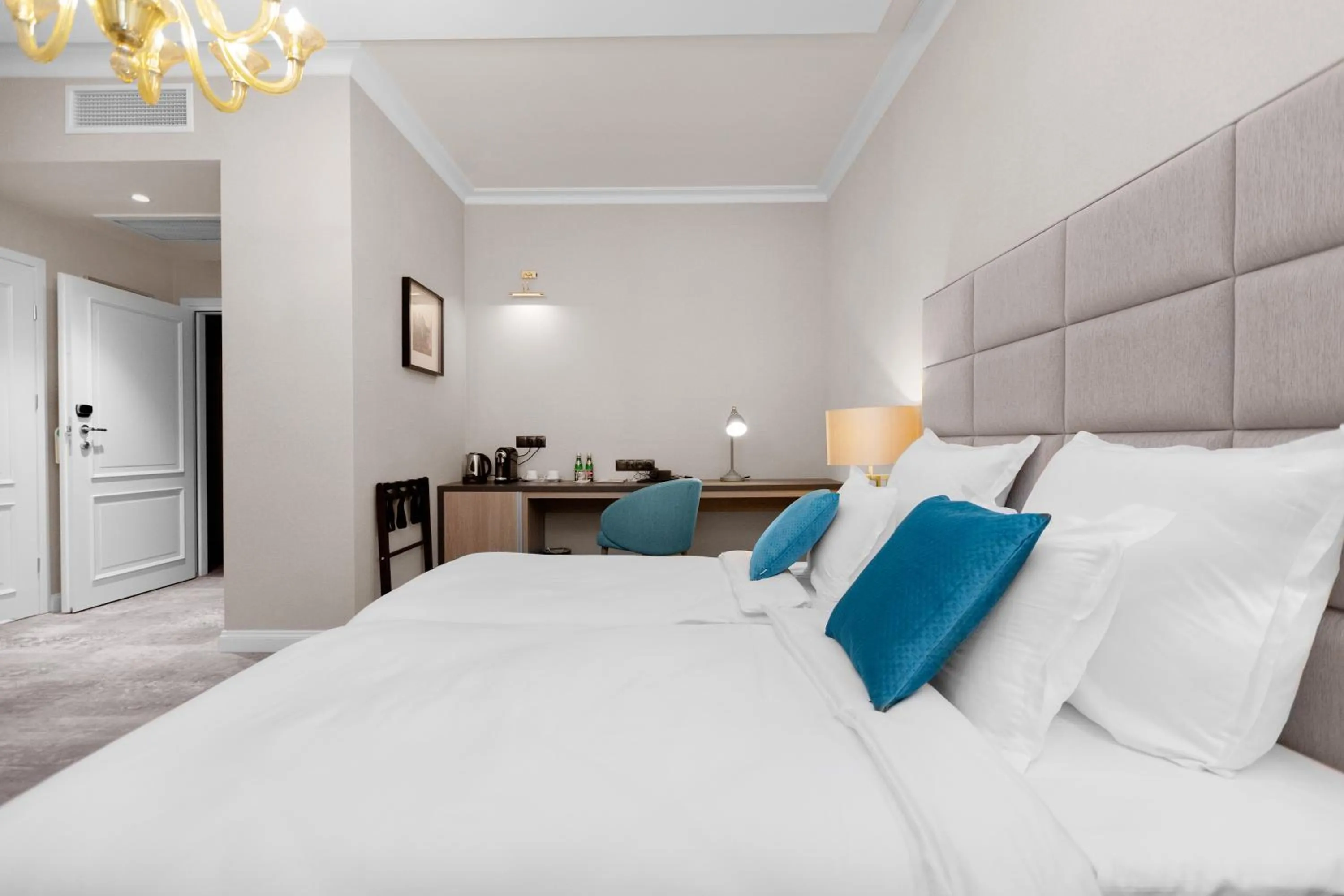 Bed in Grand Park Hotel