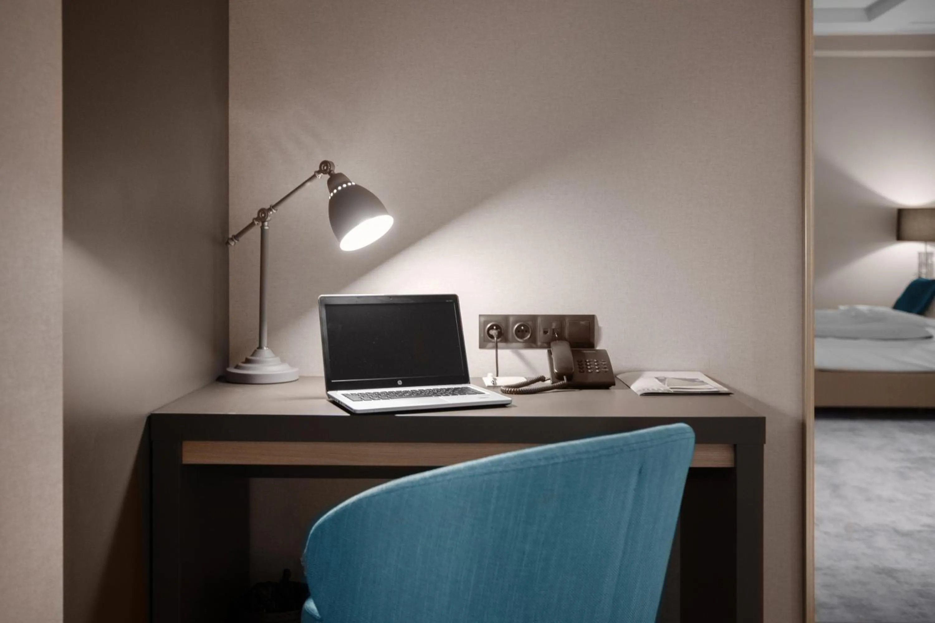 Bed in Grand Park Hotel