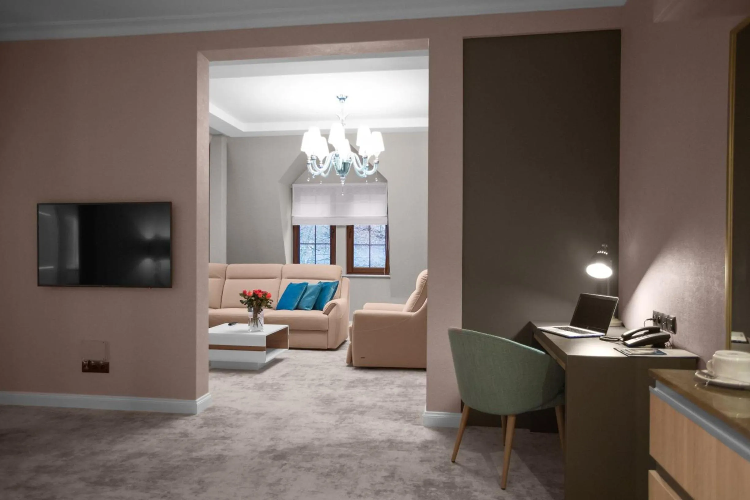 Seating area in Grand Park Hotel